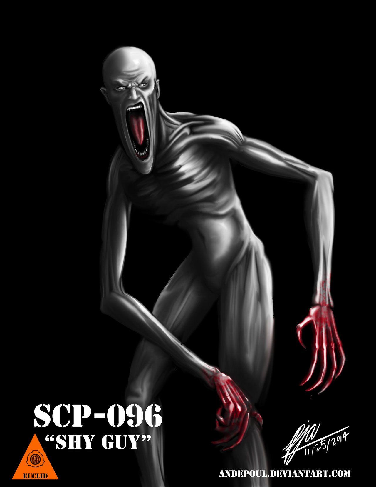 SCP 096 'Shy Guy' By Andepoul. Scp, Shy Guy
