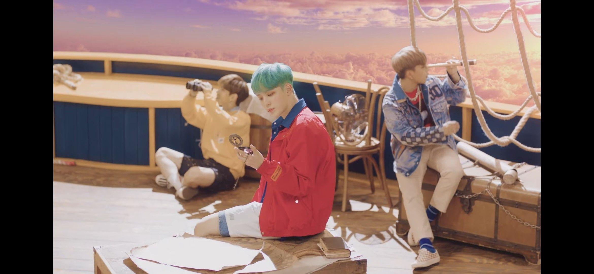 Screenshot aus dem MV ILLUSION von ATEEZ #aesthetic