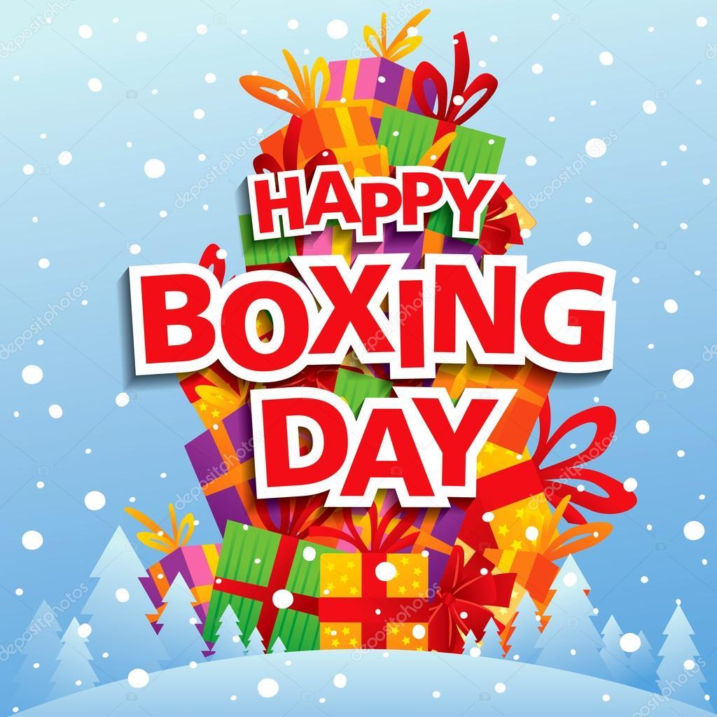 Picture with wishes for Saint Stephen's Day or Boxing