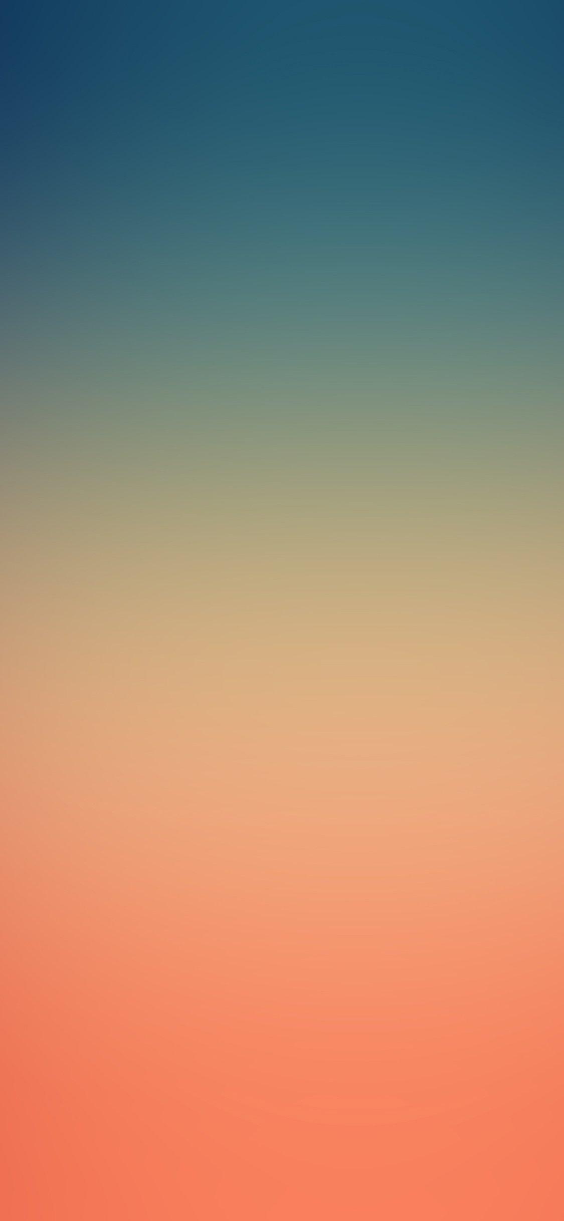 Blue Orange Night Blur Gradation Wallpaper