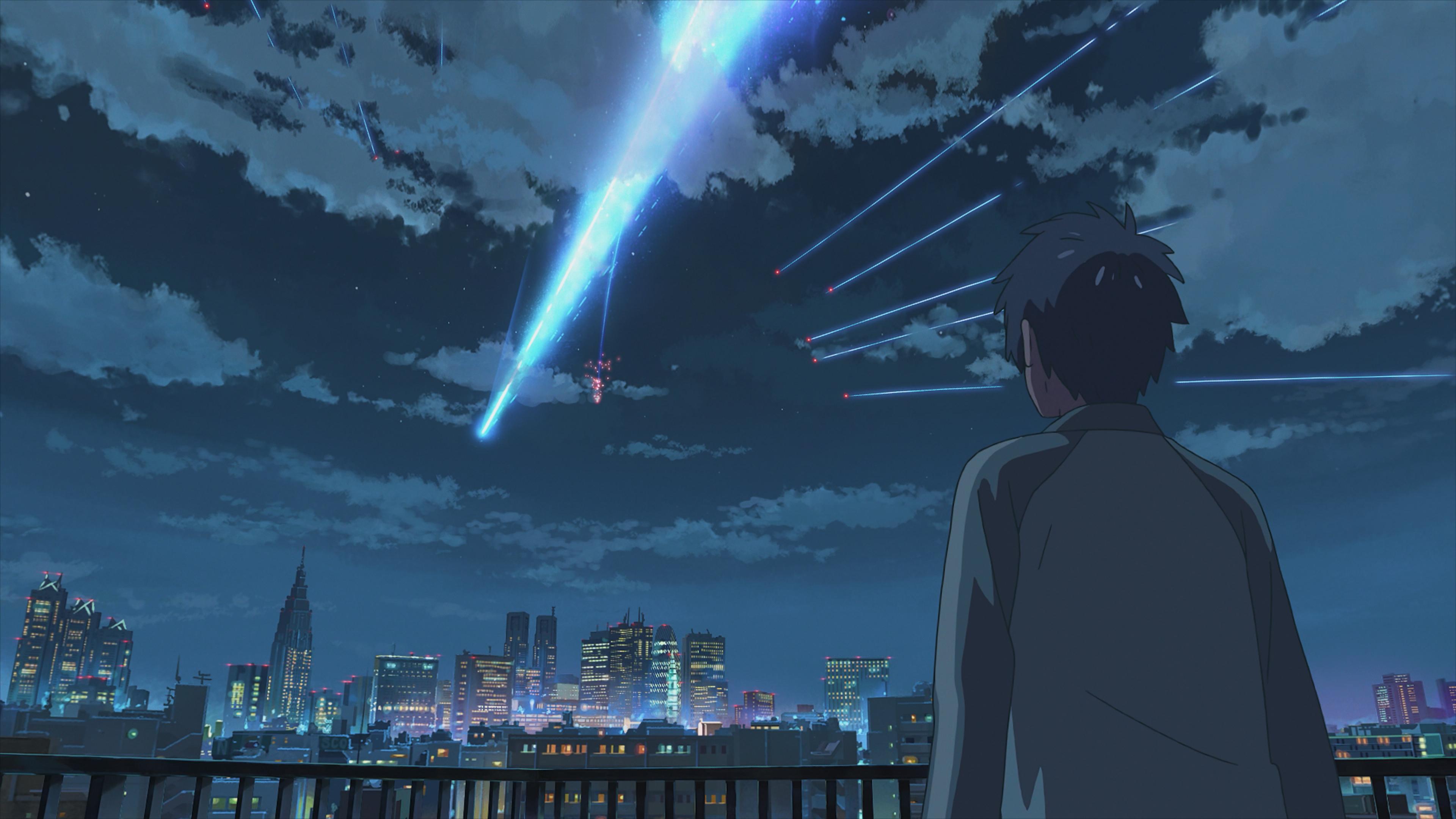 Kimi No Na Wa, Your Name, Japanese manga, anime characters, protagonists,  HD wallpaper