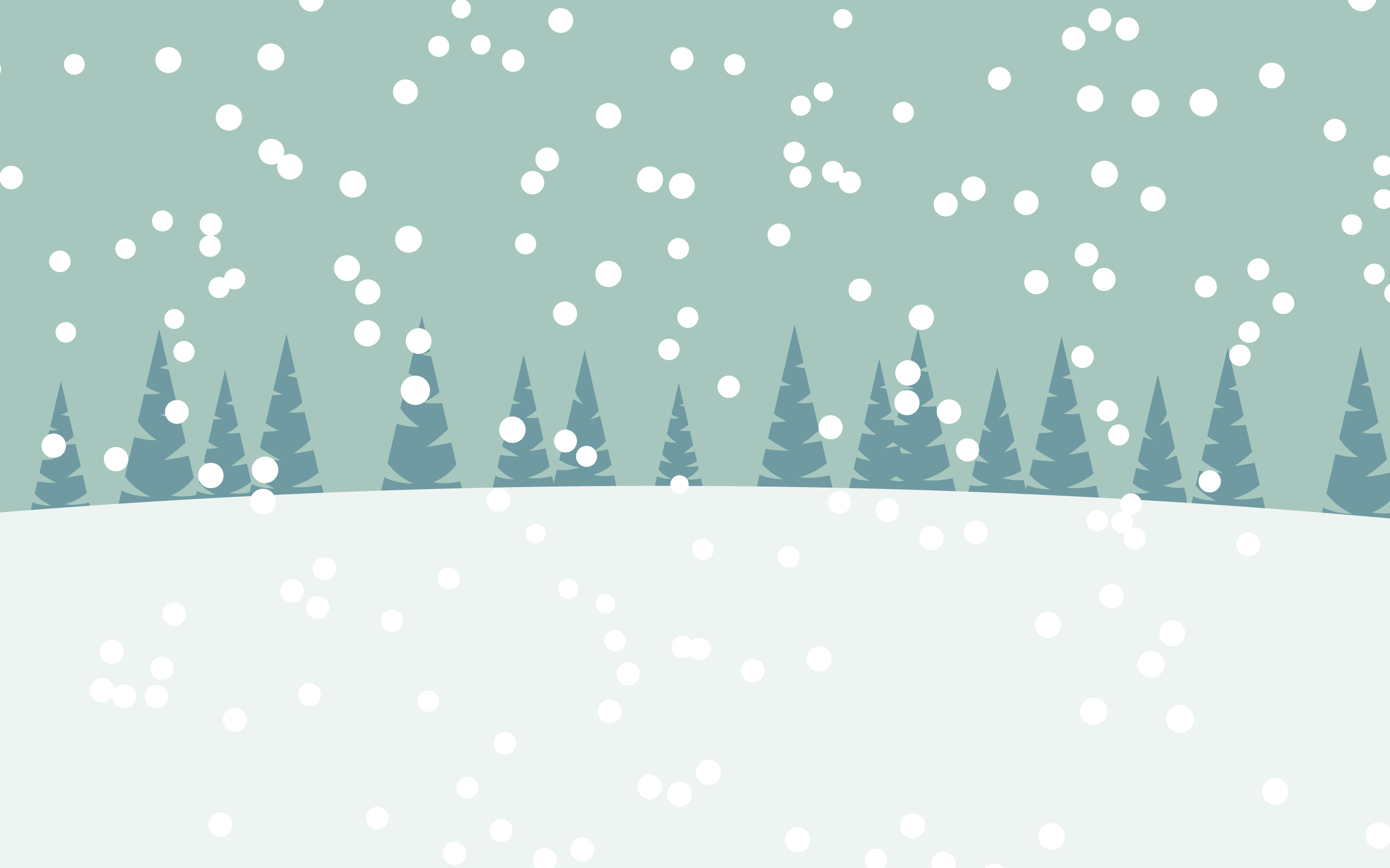 Download Free png Simple Winter Wallpaper at