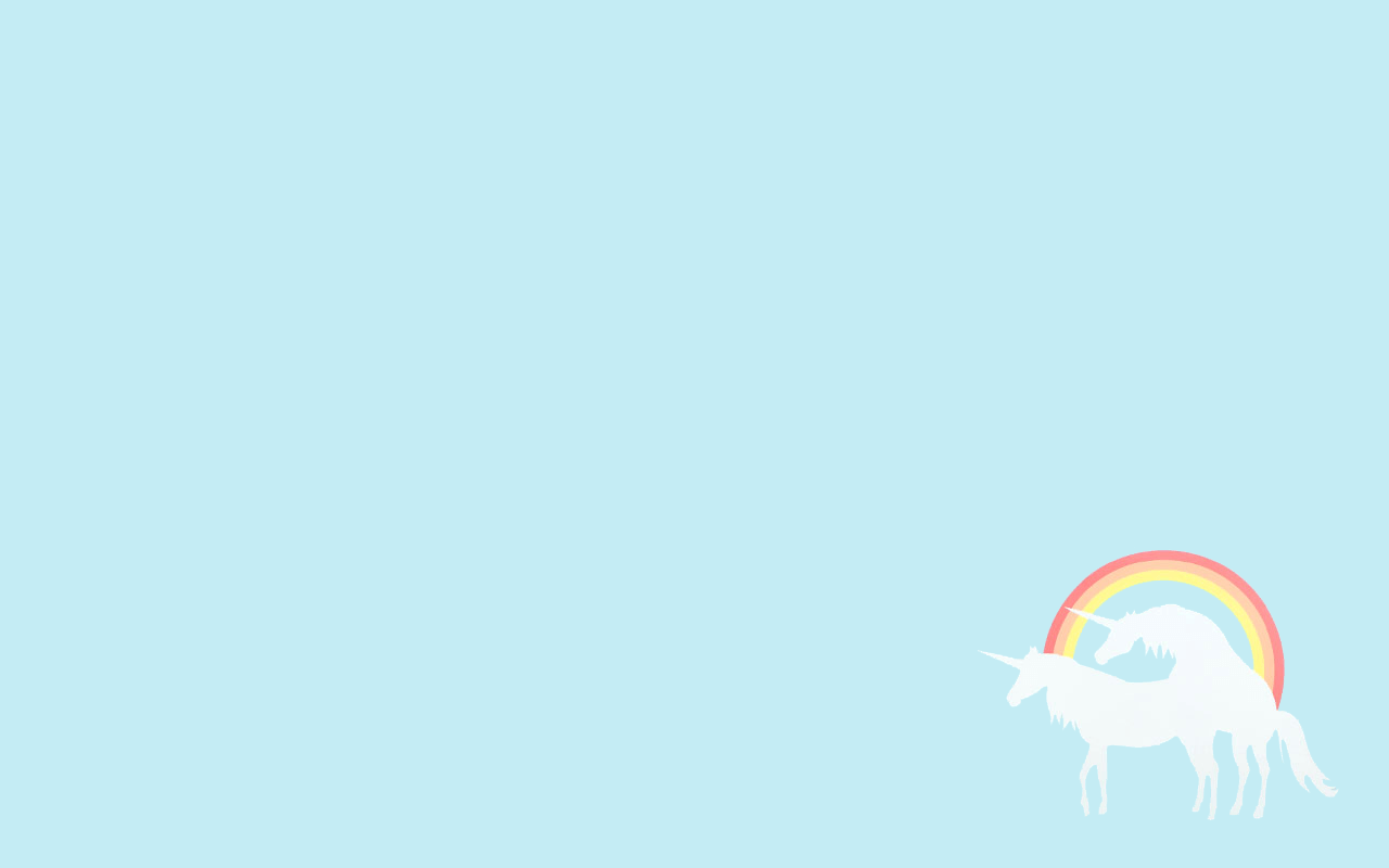 minimalistic unicorns wallpaper / Wallbase.cc