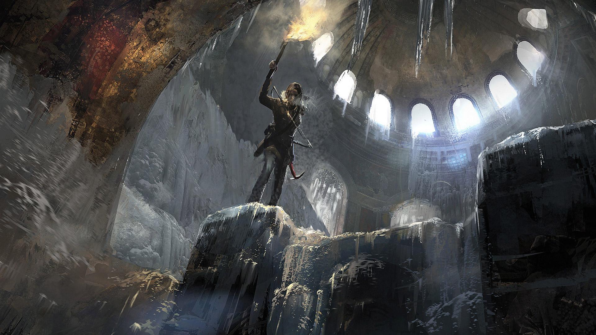 Rise of the Tomb Raider Concept Art Desktop Wallpaper