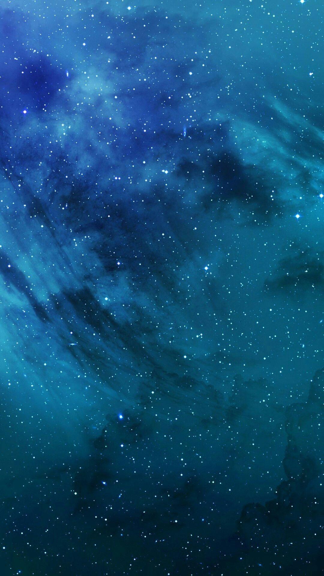 Amazing Blue Aesthetic Wallpaper Stars Background 9860