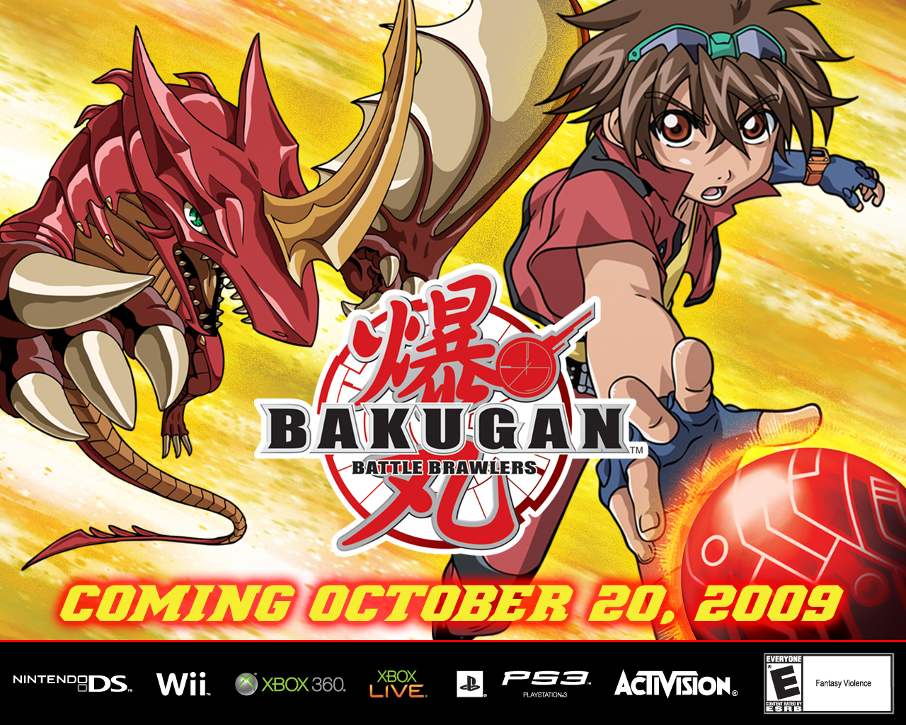 Bakugan Battle Brawlers wallpaper (videogame) Games Blogger