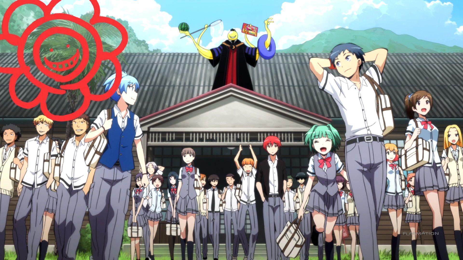 Wallpaper Anime Ansatsu Kyoushitsu. Assasination classroom, Assassination classroom, Anime classroom