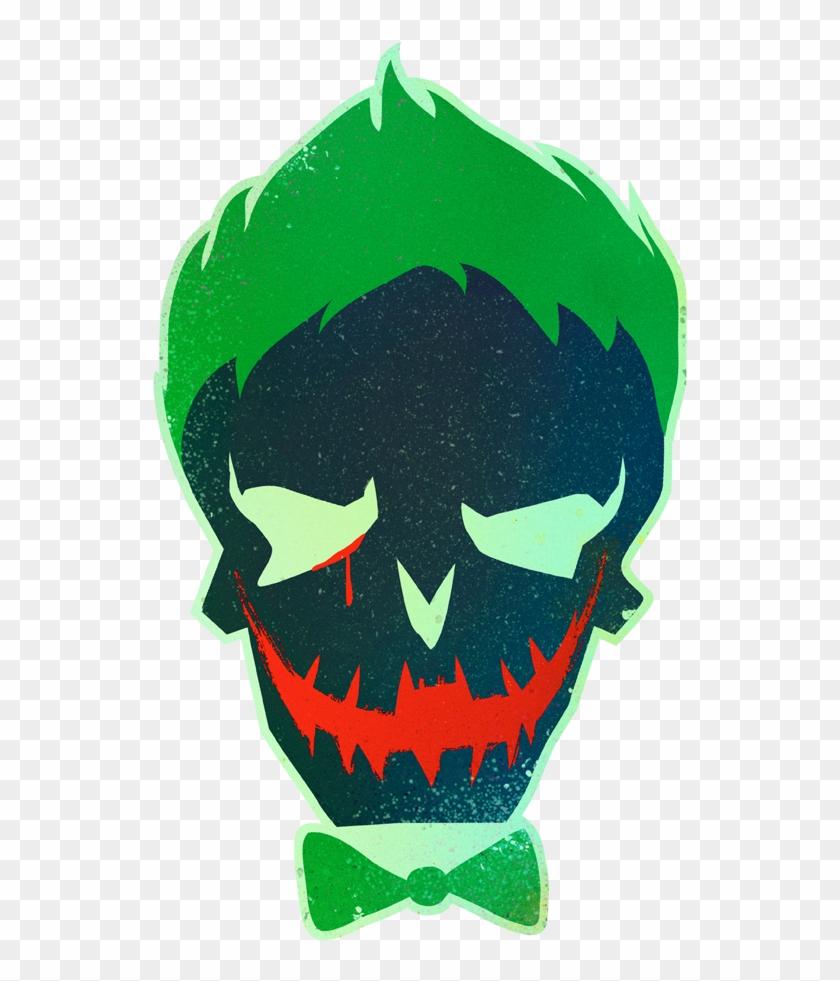 Suicide Squad Joker Skull Youth T Shirt Squad Joker Logo