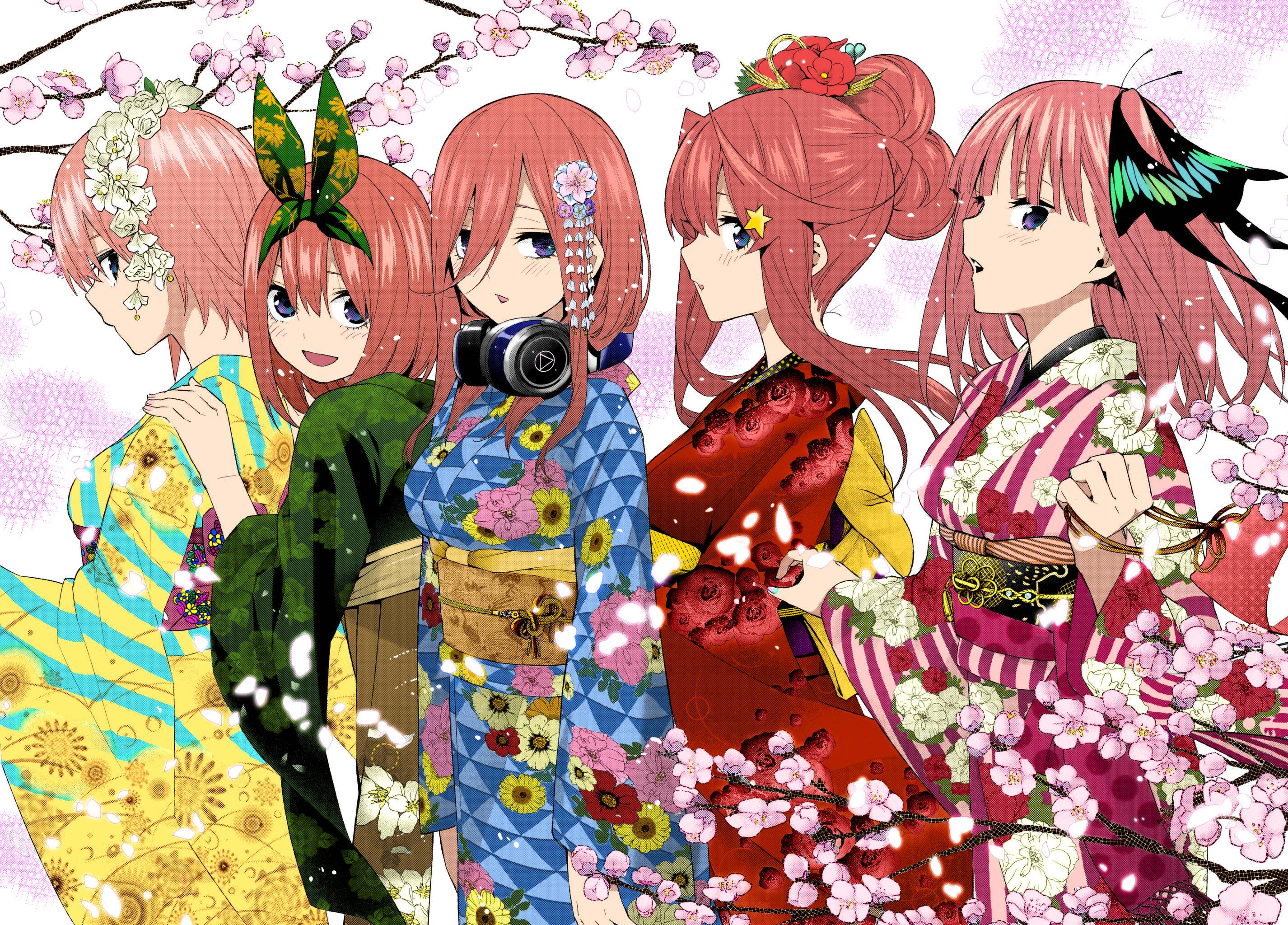 Free download Quintuplets ready for the festival Go Toubun no