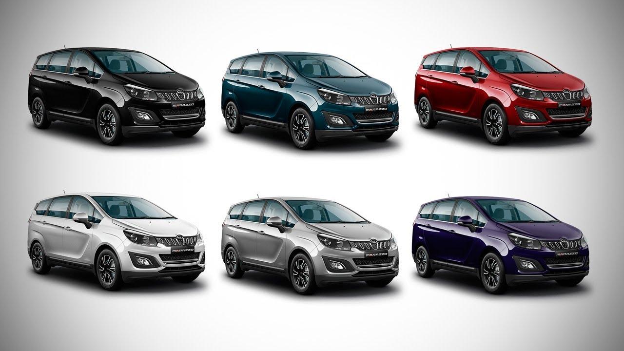 Mahindra Marazzo Colour Options