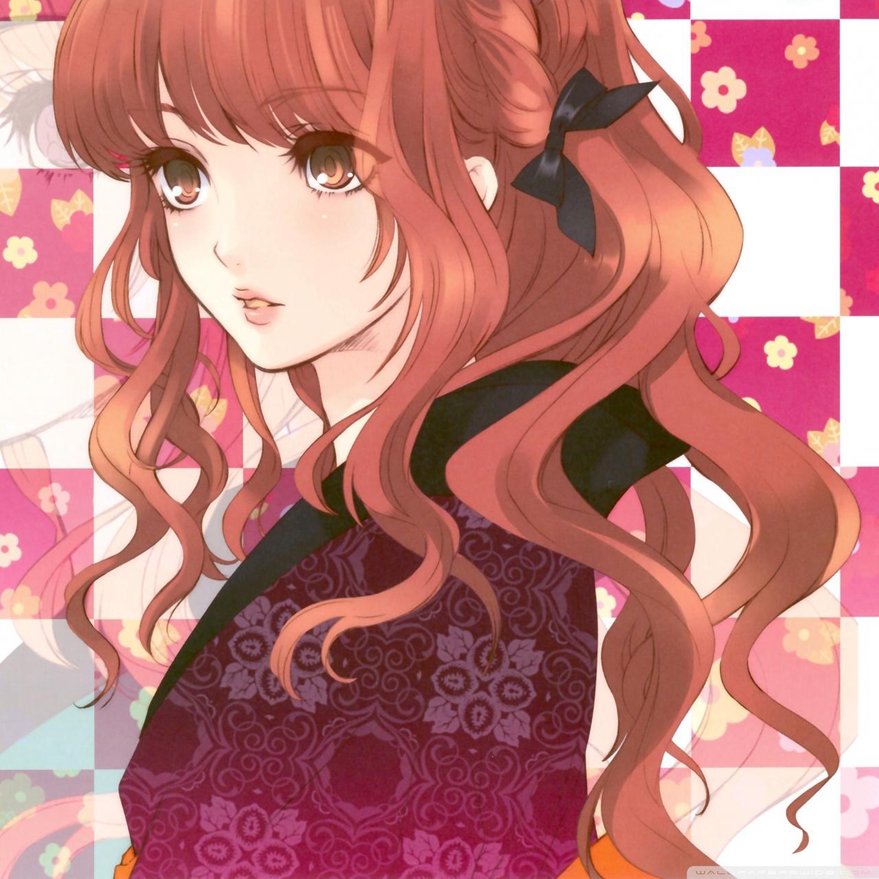 Beautiful Anime Girl Ultra HD Desktop Background Wallpaper