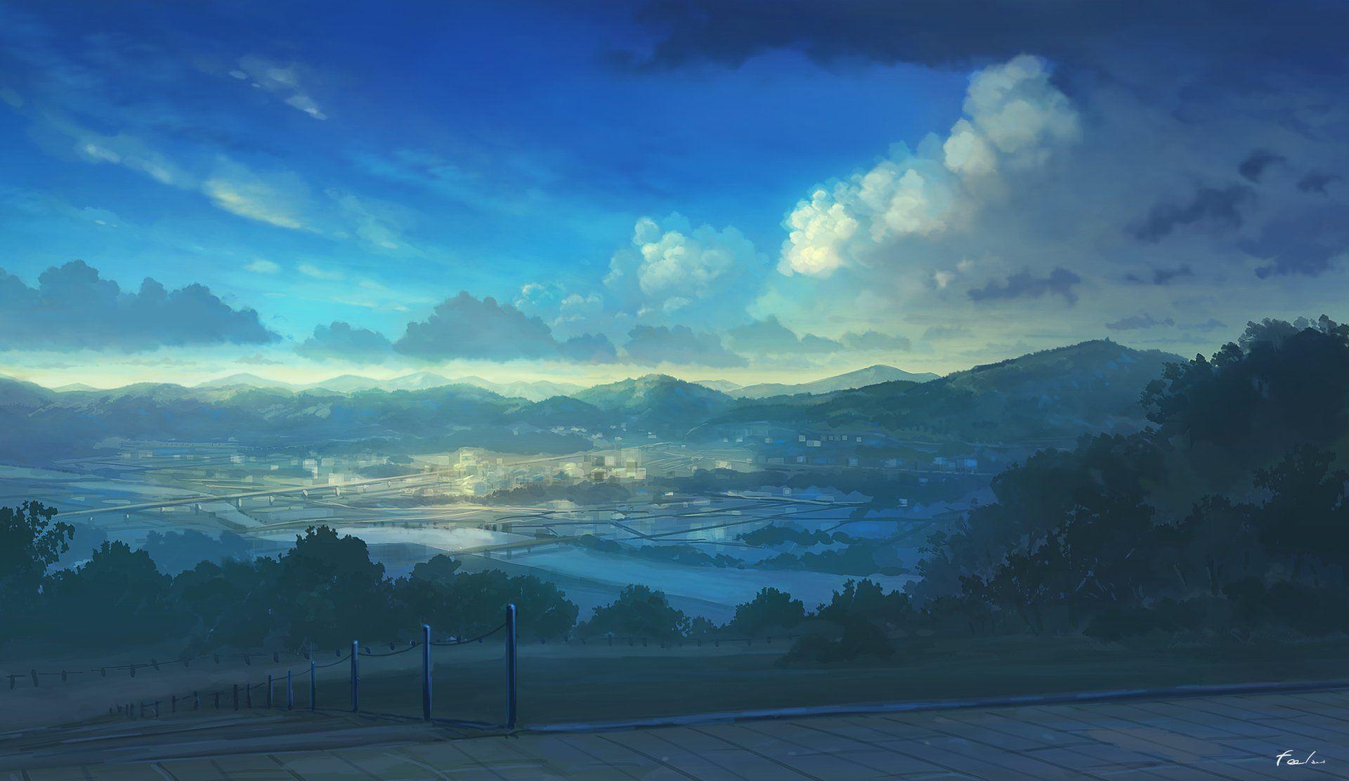Anime landscape aesthetic - Olfecoins