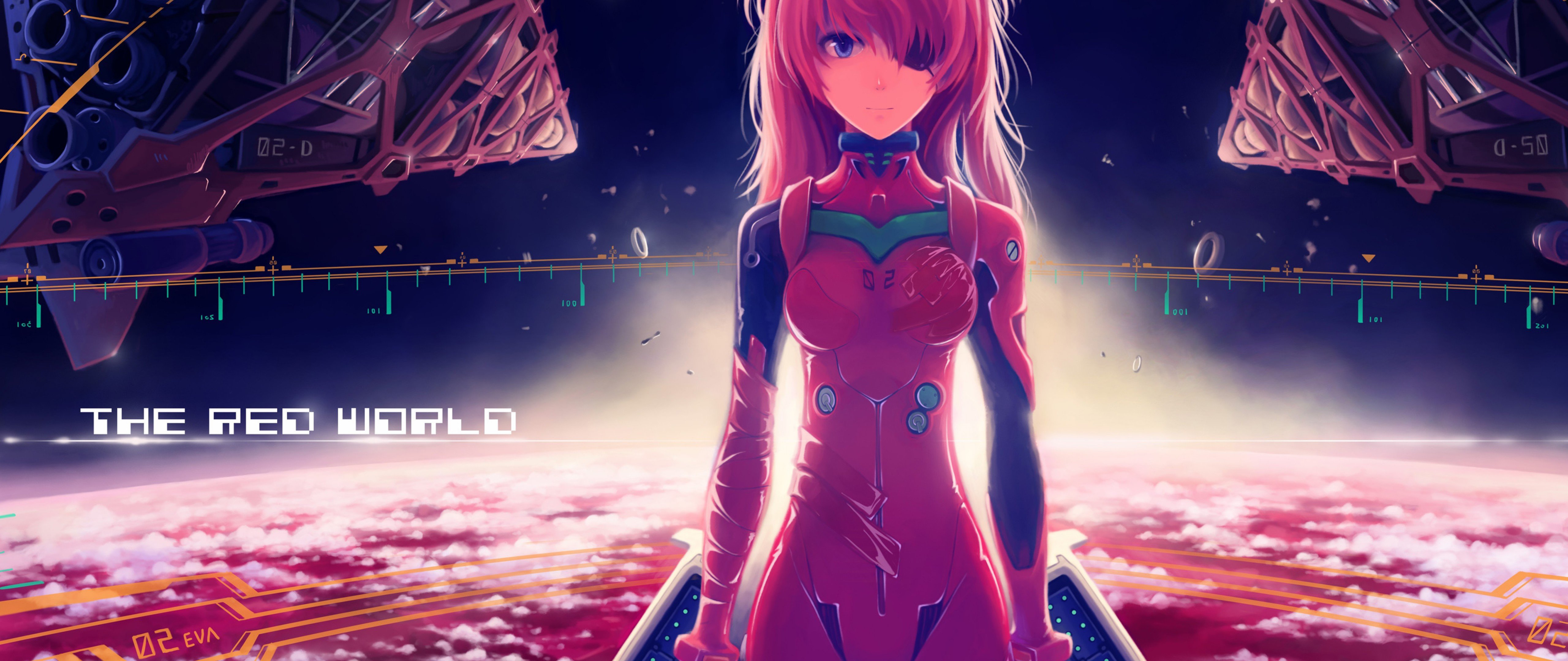 Asuka Langley Soryu Anime Girl Wallpaper for Desktop