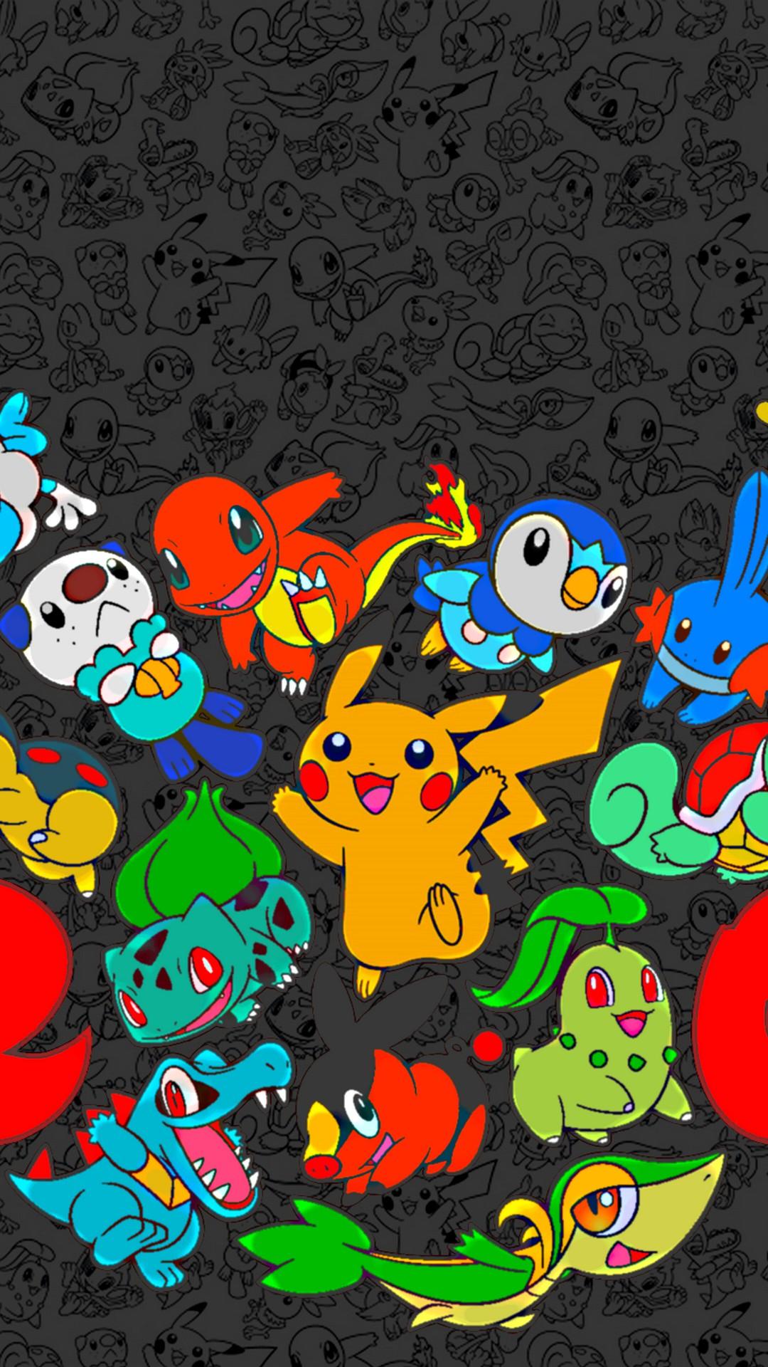 Todos os pokémons Papel de parede de celular HD