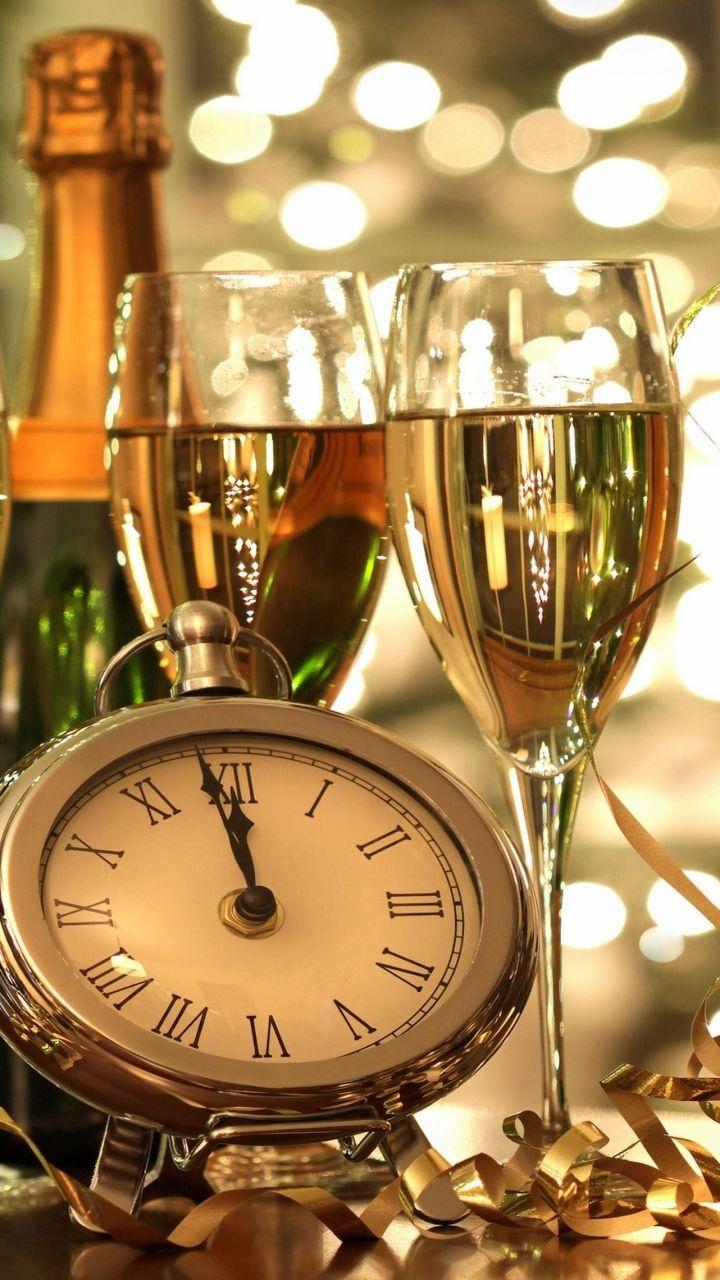 Happy New Year Champagne Glasses Wallpapers - Wallpaper Cave