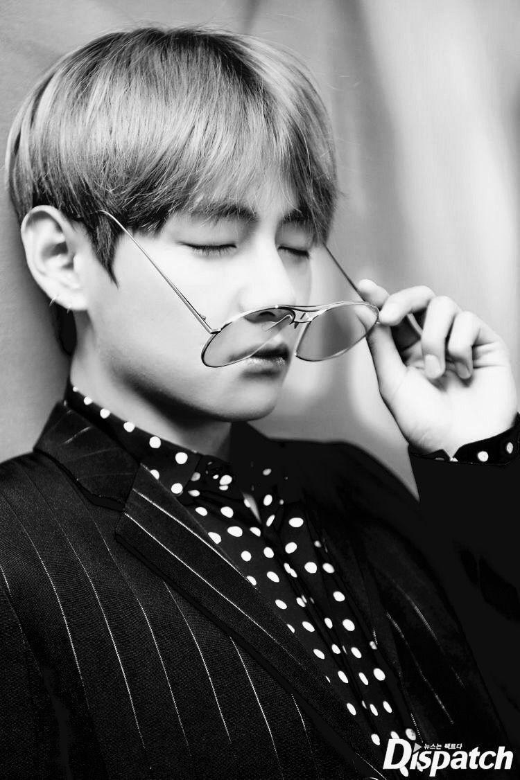 Taehyung Black  And White  Aesthetic Wallpapers  Wallpaper  Cave