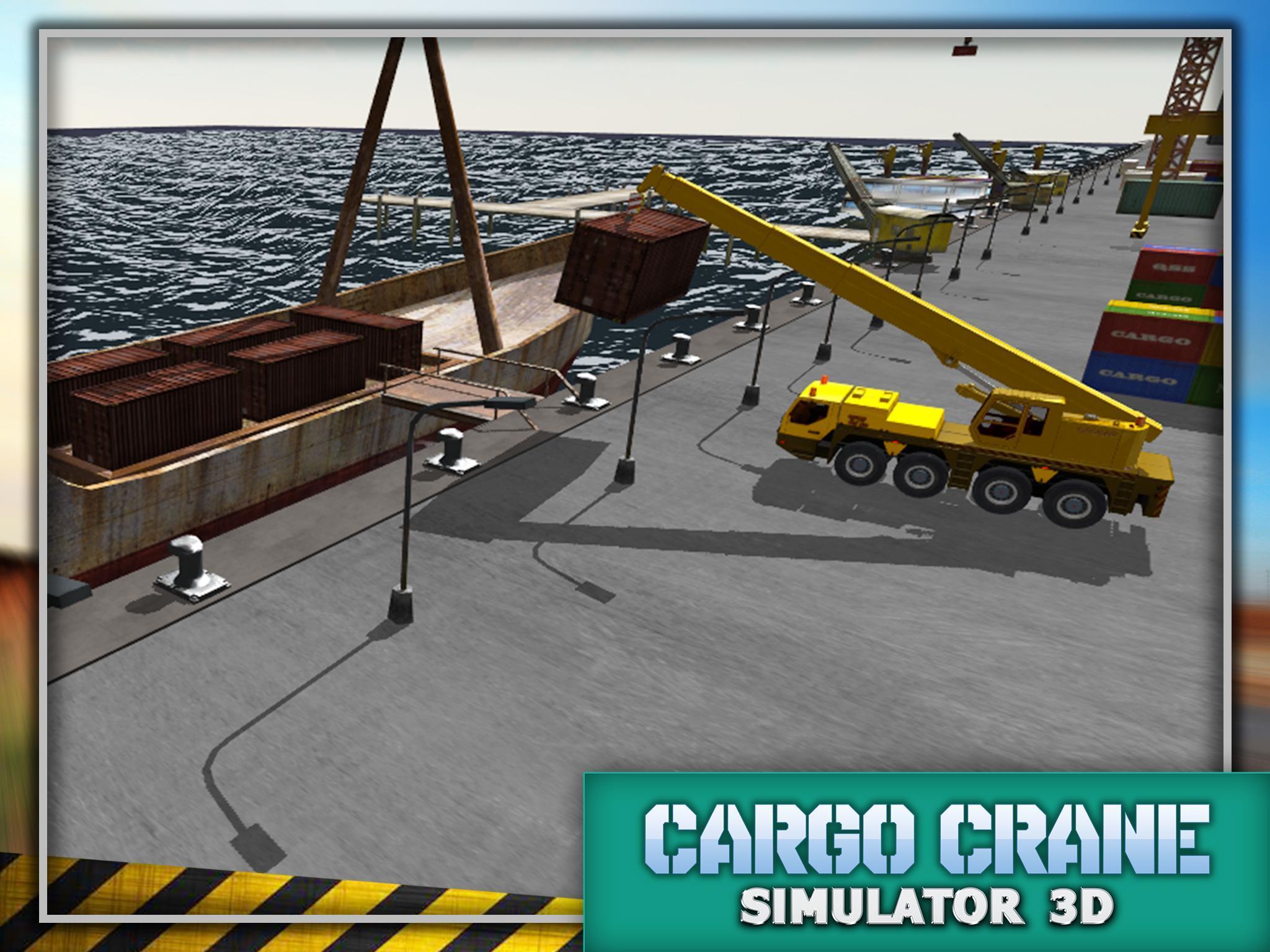 Heavy Cargo Crane Simulator 3D for Android