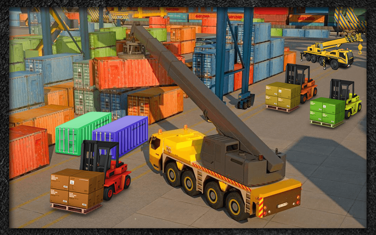 Dry Port Cargo Crane Simulator 1.1 APK Download
