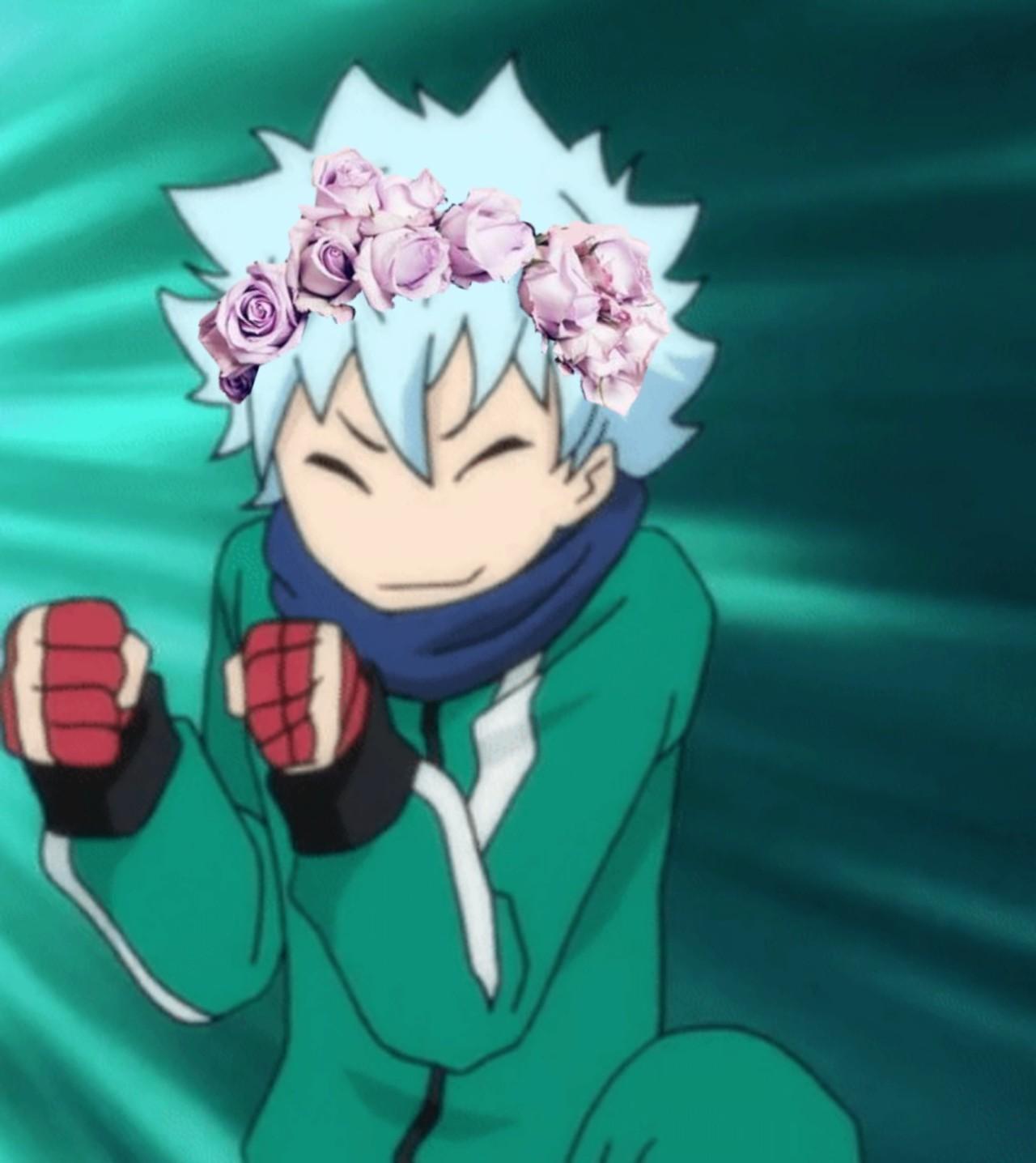 Anime Characters in Flower Crowns