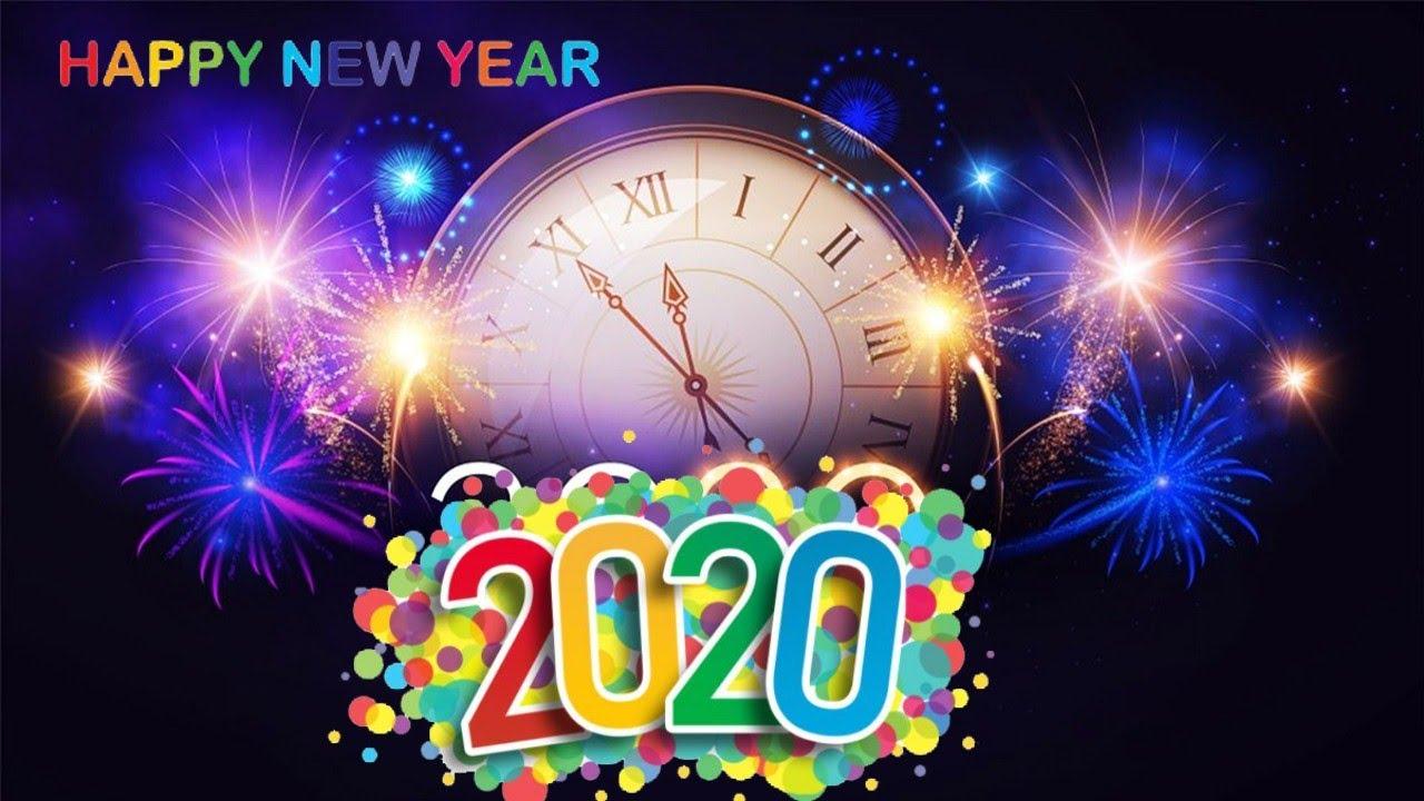 Happy New Year Clock 2020 Countdown Wishes Messages, Image, Gif Greetings, WhatsApp Status Video 2020