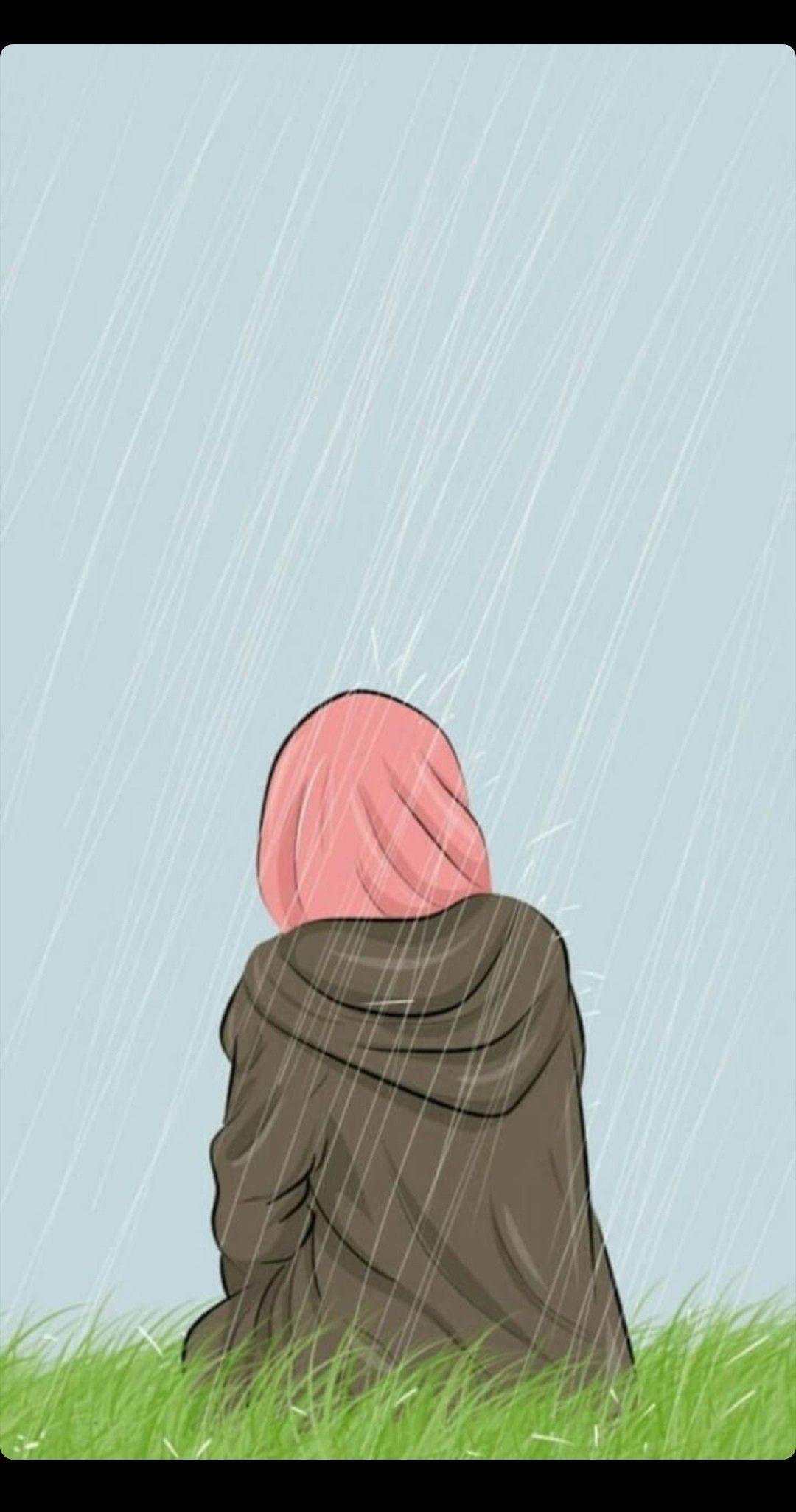 Me quotes. Hijab drawing, Anime
