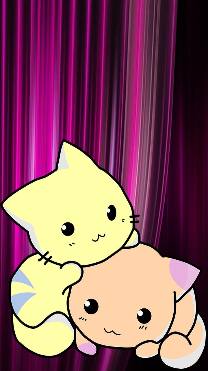 Cute Cat Anime Wallpaper for Android