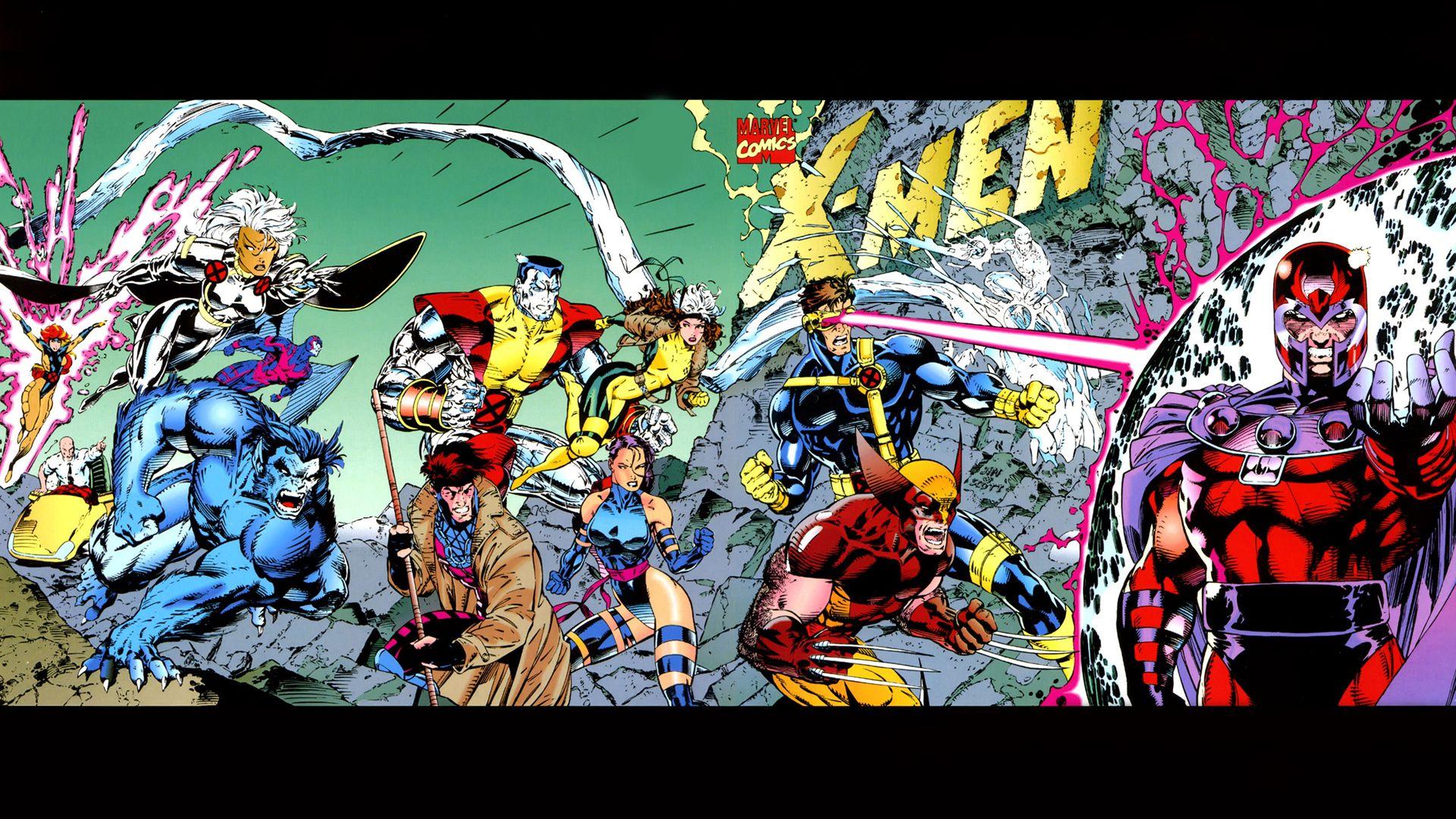 X Men Magneto Marvel Comics / Wallbase.cc. Comic Book Covers, Jim Lee, Comic Art