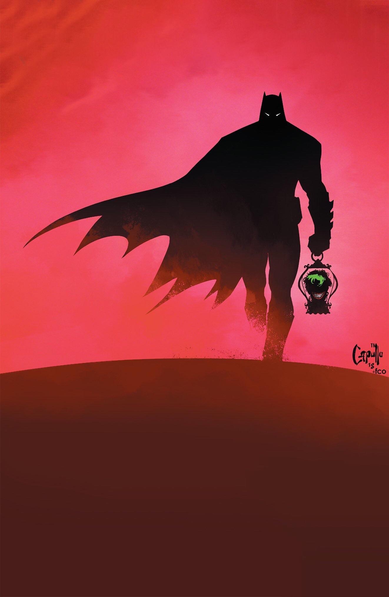 Art by Greg Capullo Batman: Last Knight On Earth # 1 Cover