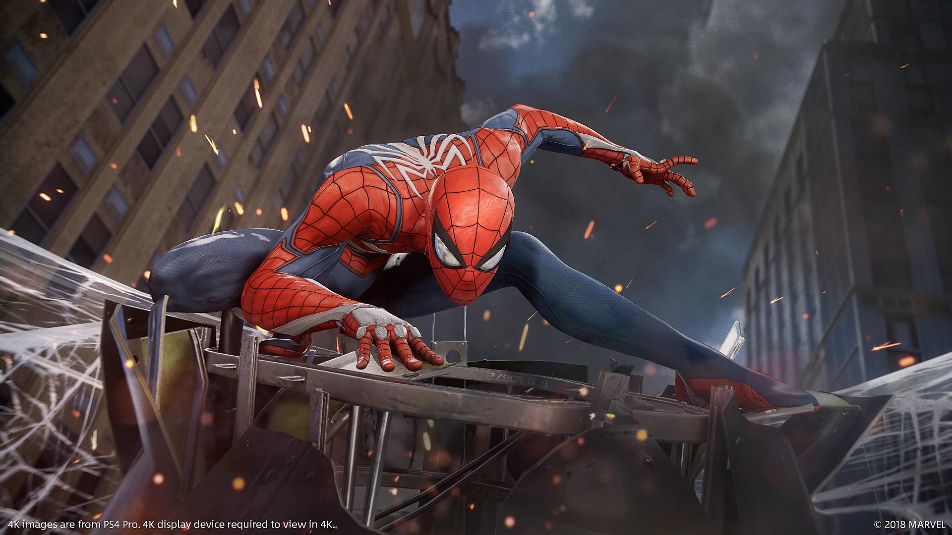 Marvel's Spider Man: Game Of The Year Edition Game. PS4