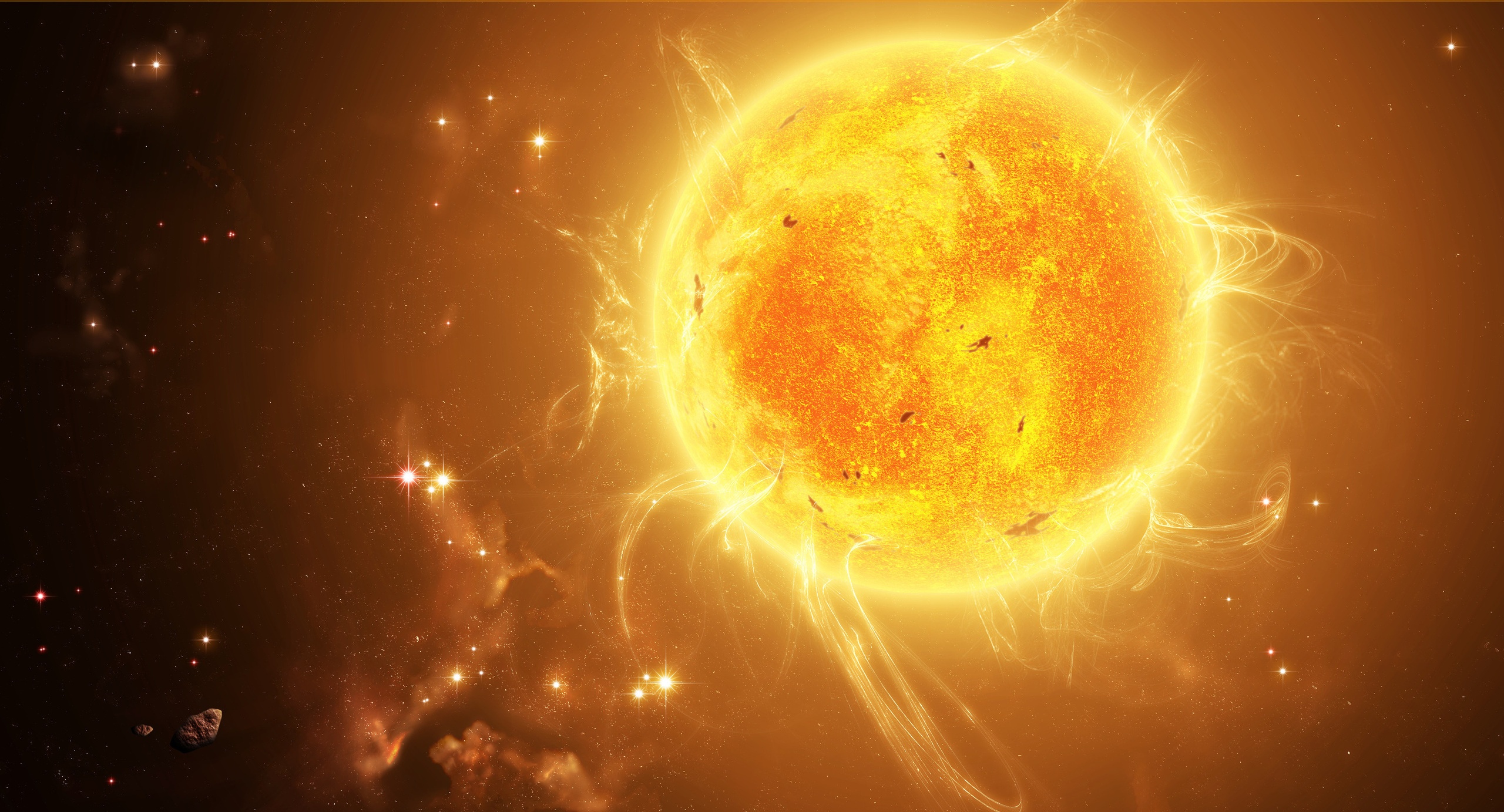 Space Sun Wallpapers