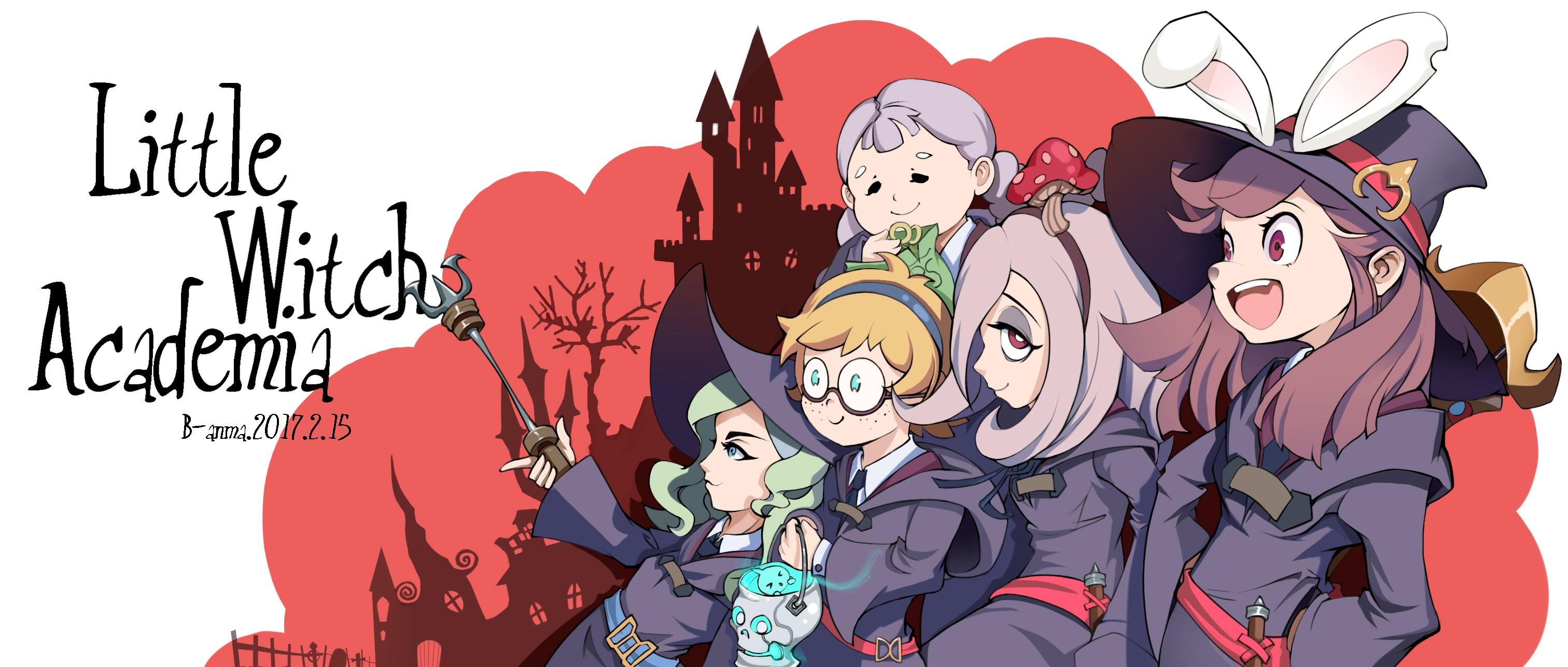 little witch academia for desktop HD 3024x1286. Anime