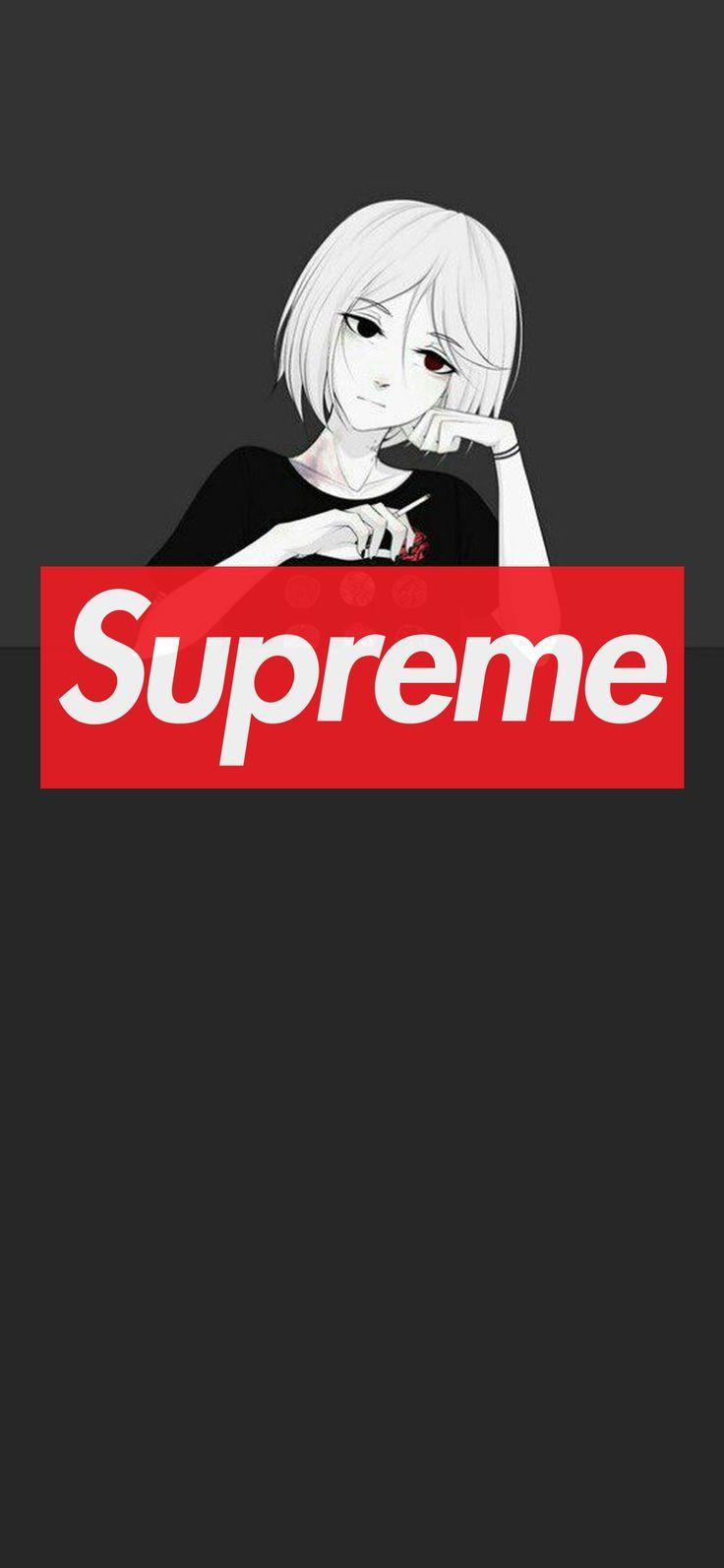 Supreme #Wallpaper #iPhone #Cool::Click here to download supreme wallpaper iphone. Supreme wallpaper, Anime wallpaper, Anime wallpaper download