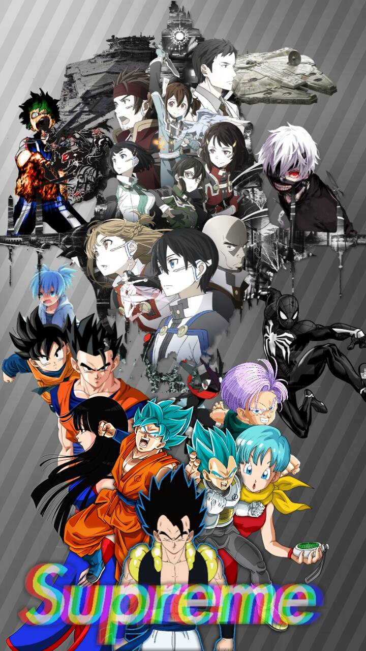supreme super anime wallpaper