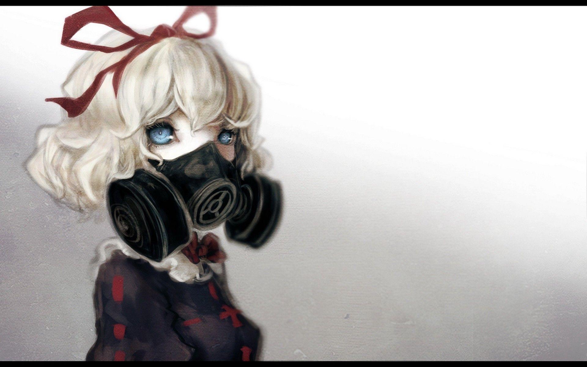 Anime, Original, Gas Mask, Girl, HD wallpaper | Peakpx
