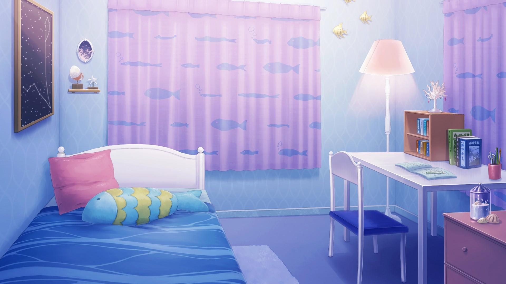 Aesthetic Wallpaper Room Aesthetic Anime Bed : Download and use 10,000