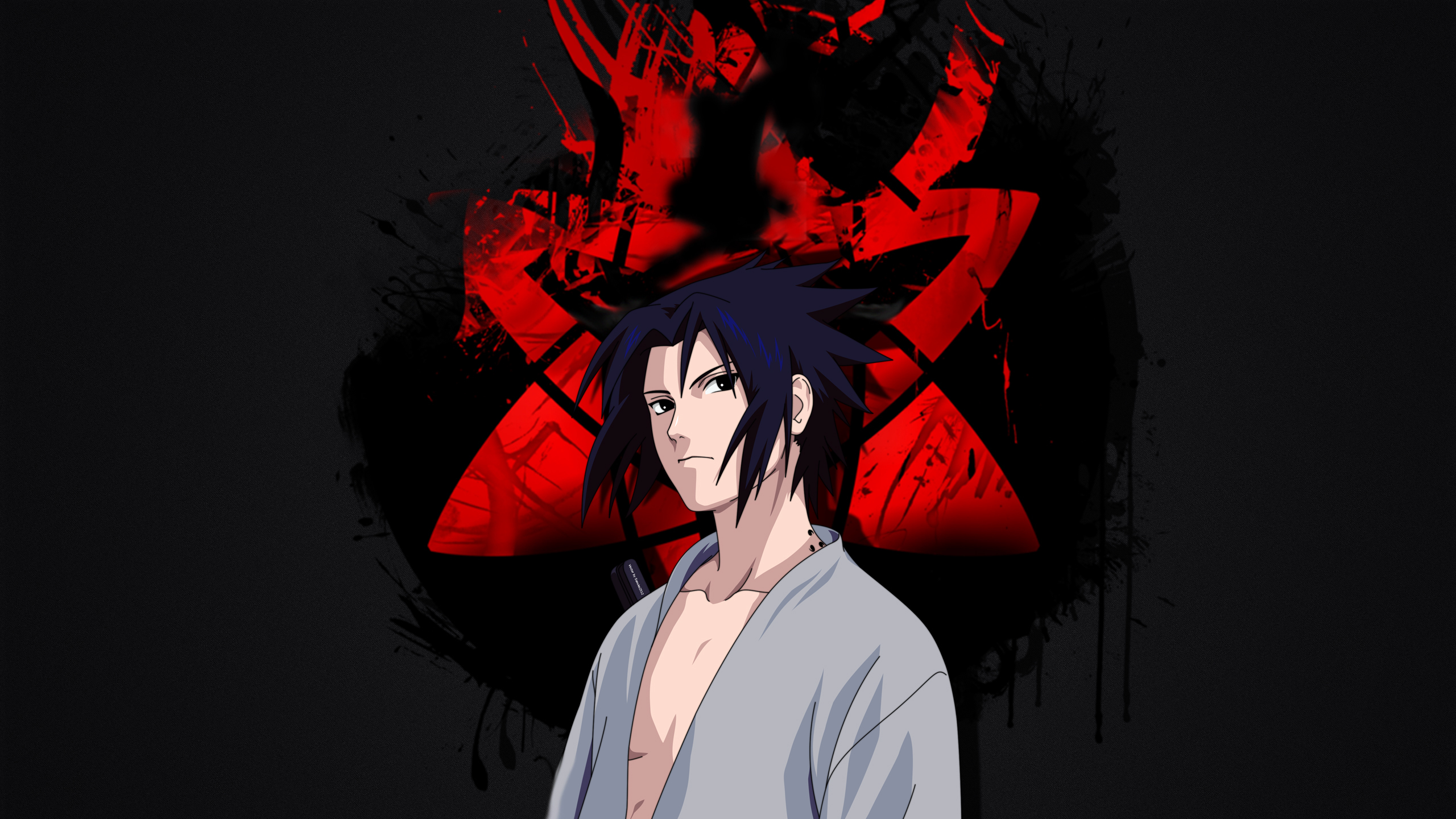 Sasuke Uchiha 1440P Resolution Wallpaper, HD Anime 4K