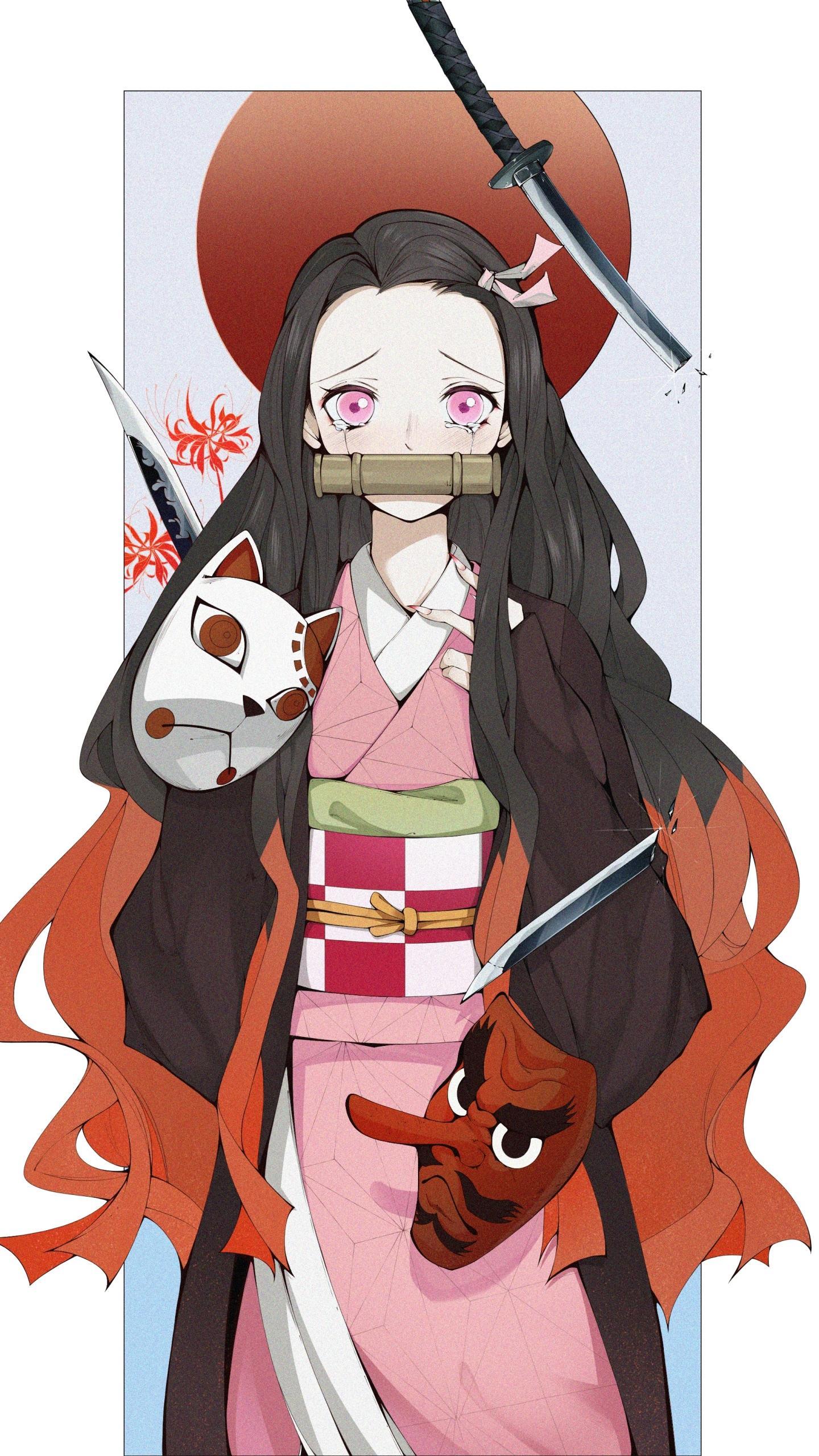 Anime Demon Slayer: Kimetsu No Yaiba (1440x2560) Wallpaper