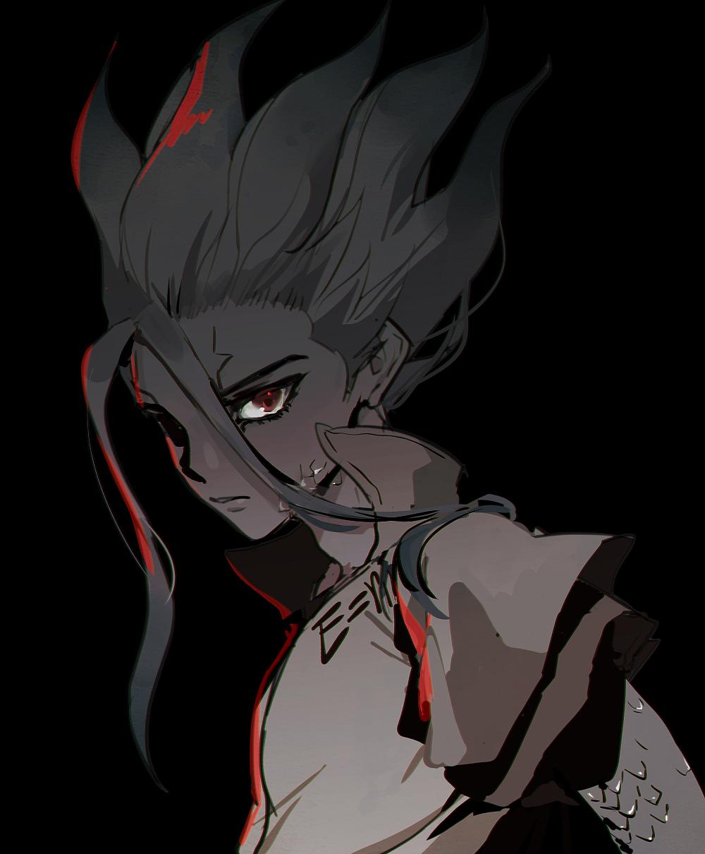 Ishigami Senkuu. STONE Anime Image Board