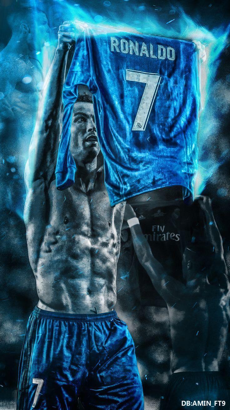 Trending Photo de Cristiano Ronaldo, Blue Fire inside