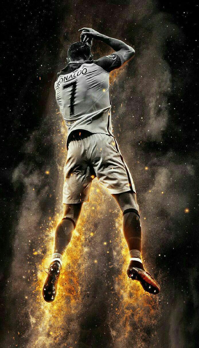 Super Saiyan Ronaldo. Cristiano ronaldo wallpaper