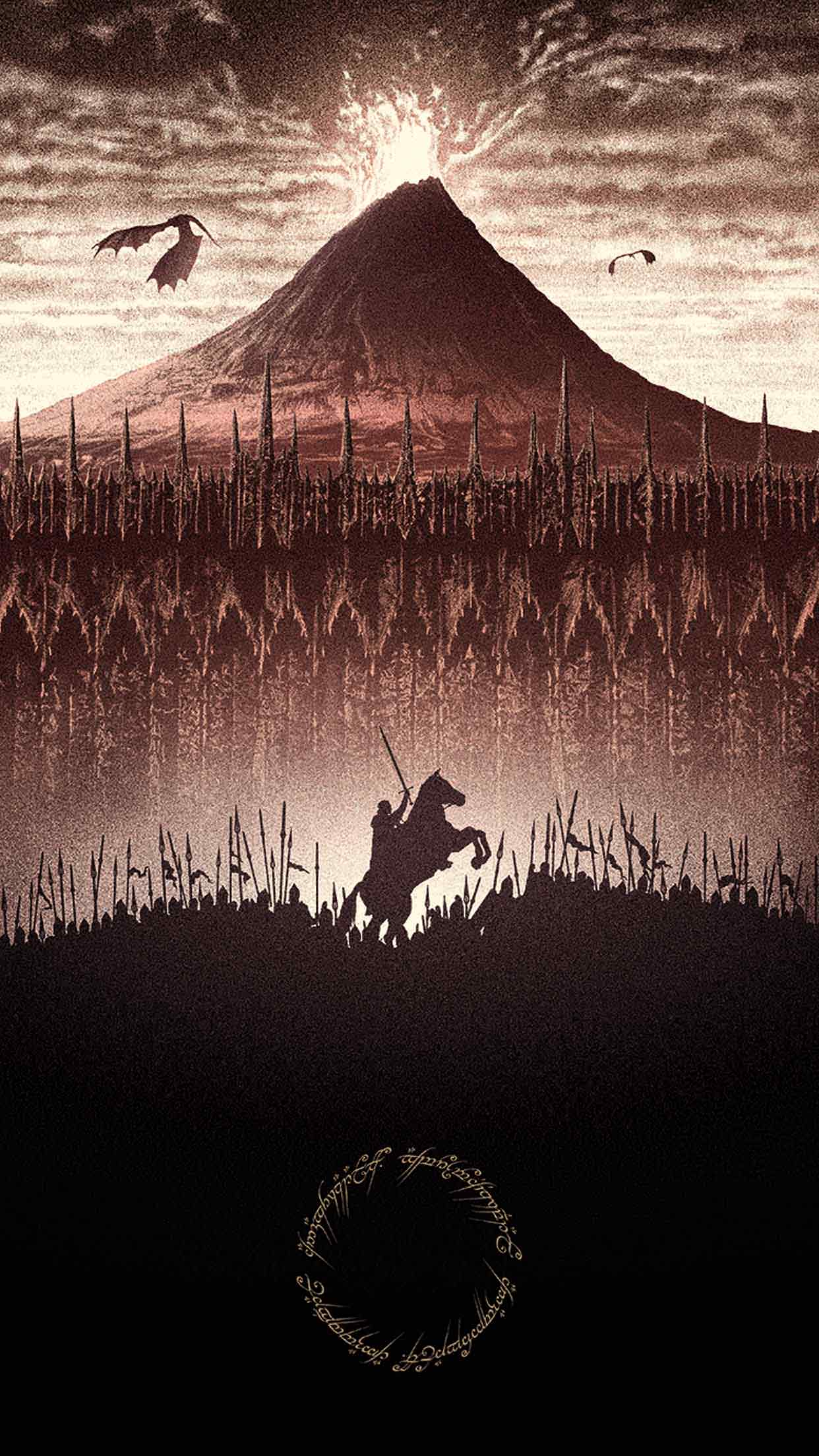 Quality Lord of the Rings Mobile Wallpaper
