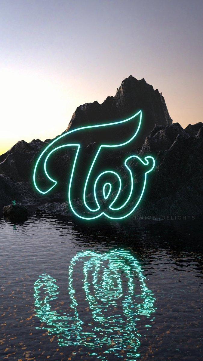 Twice_delights logo scenery wallpaper