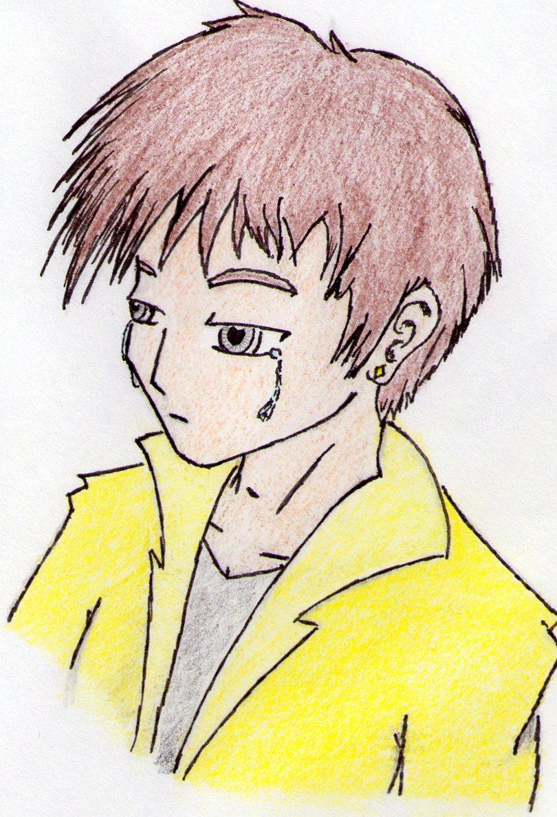 Anime Alone Guy Crying Wallpapers Wallpaper Cave