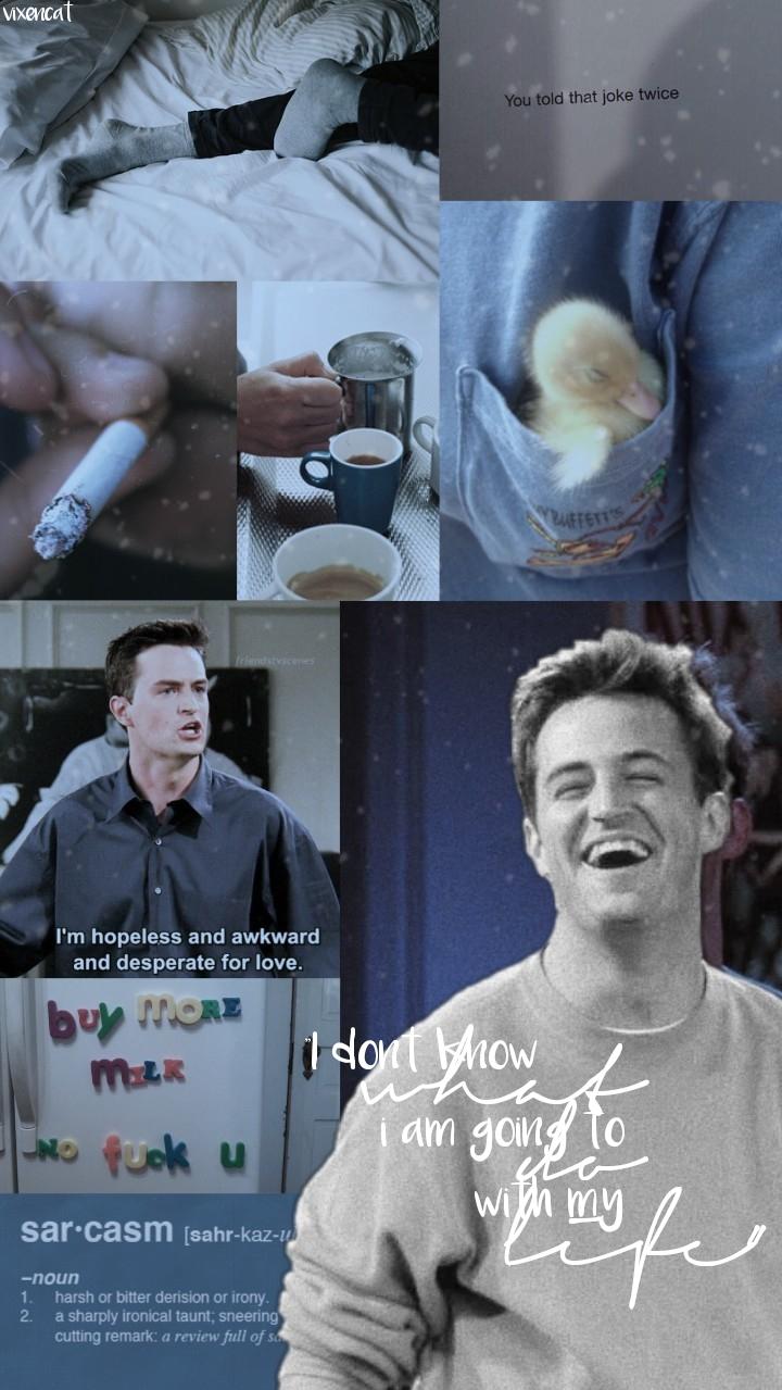 chandler bing aes / lockscreen