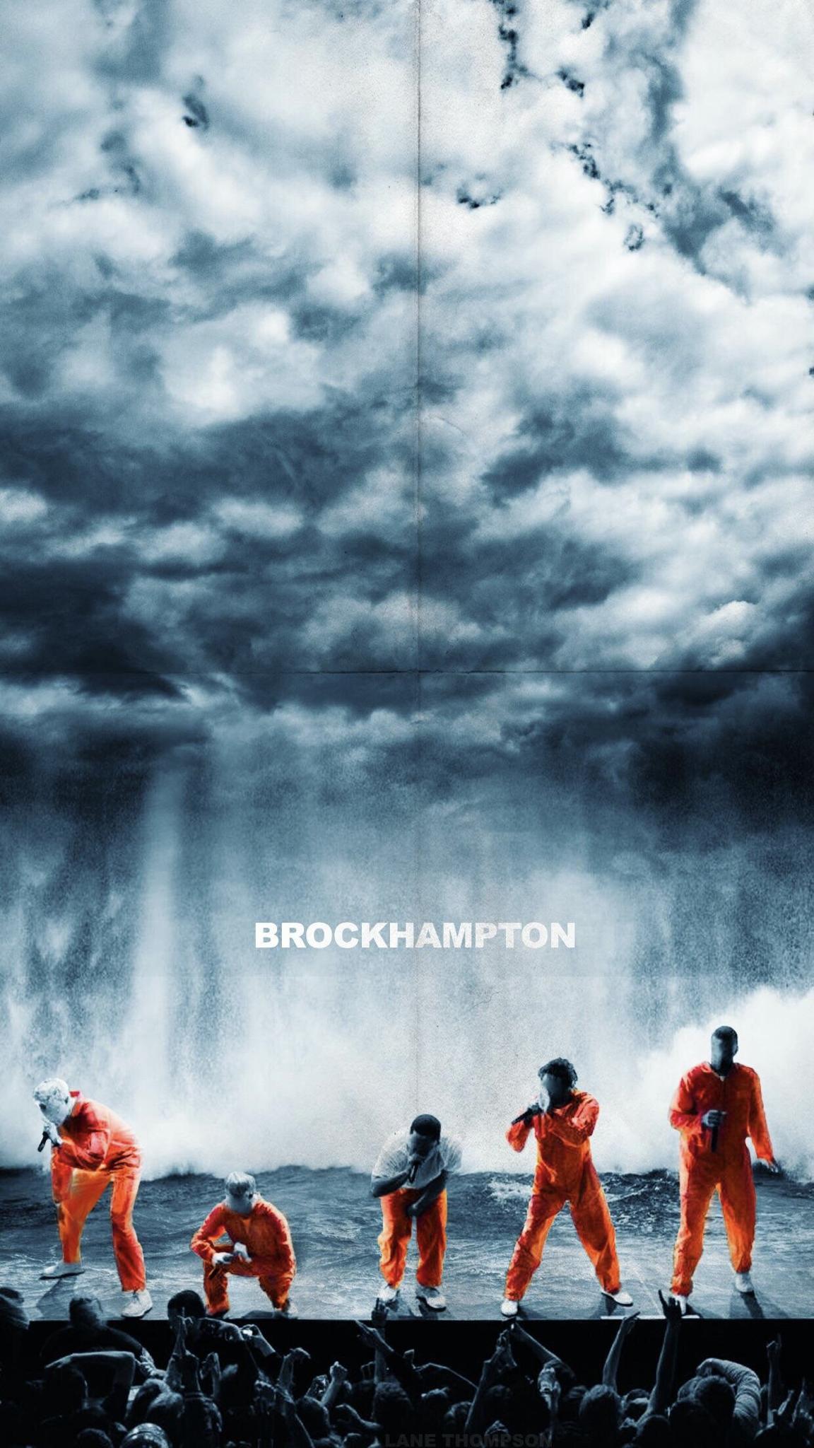 Brockhampton iPhone Wallpaper not mine, found on Reddit