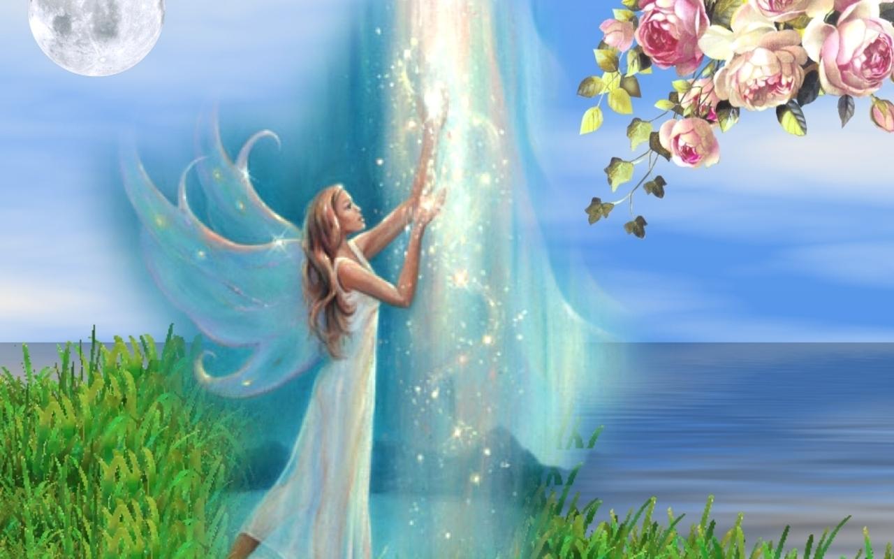 Free download Fairies Magical Creatures Wallpaper 7833956