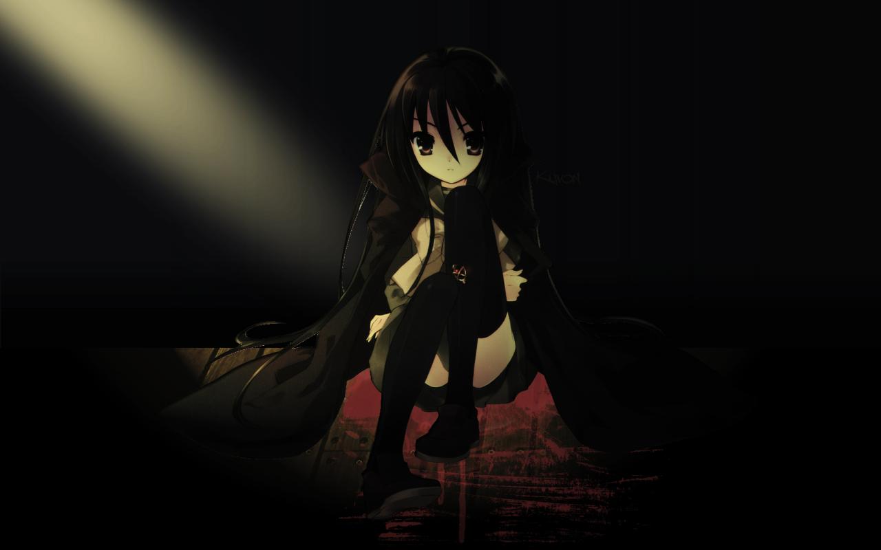 Dark Anime Girl-Wallpaper by DarkS337 on DeviantArt