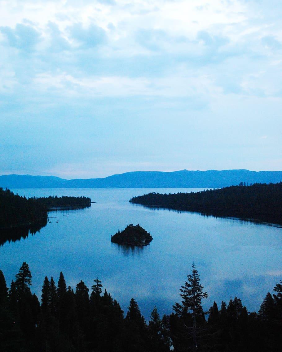 HD wallpaper: united states, south lake tahoe, emerald bay