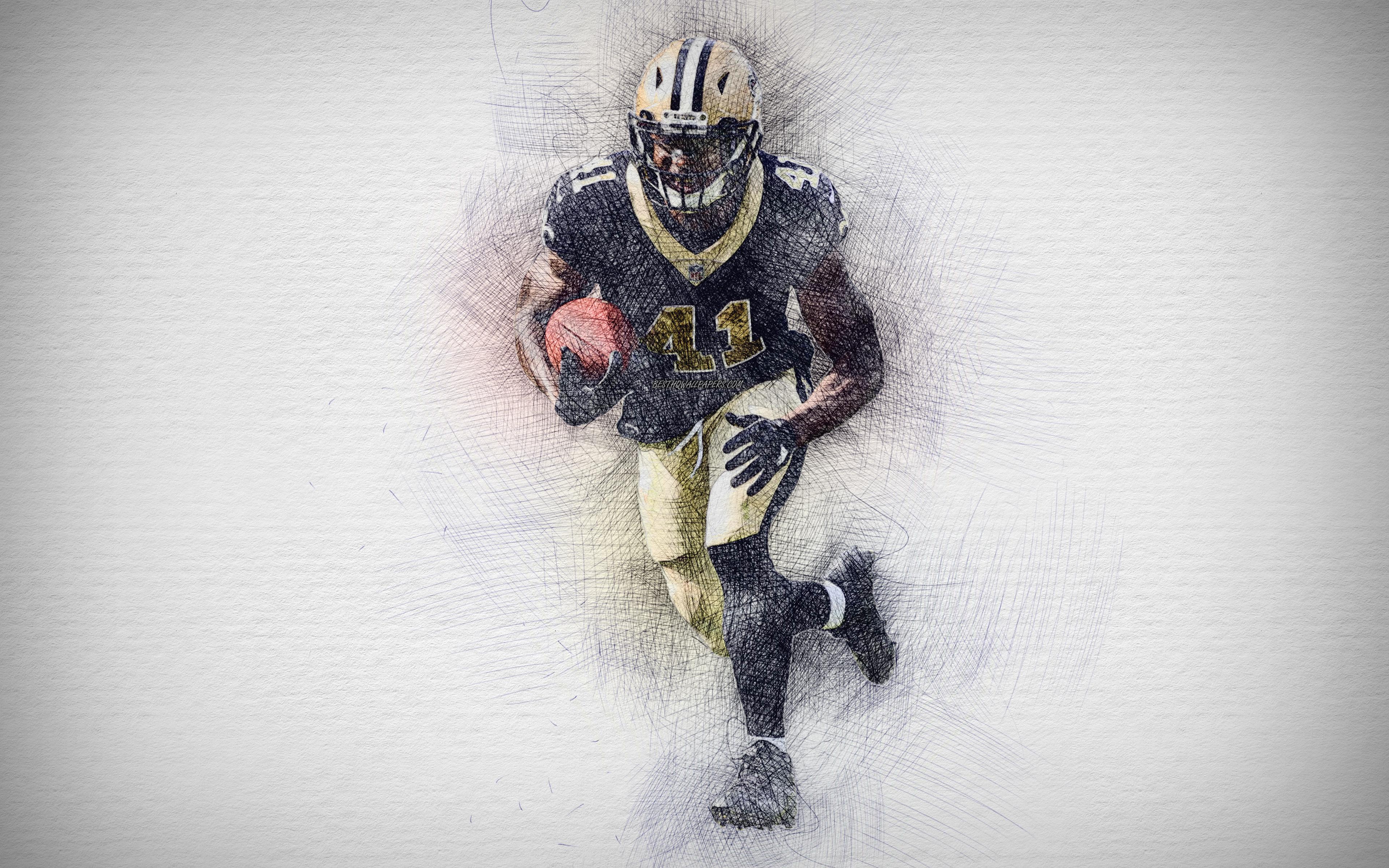 Alvin Kamara Computer Wallpapers - Wallpaper Cave