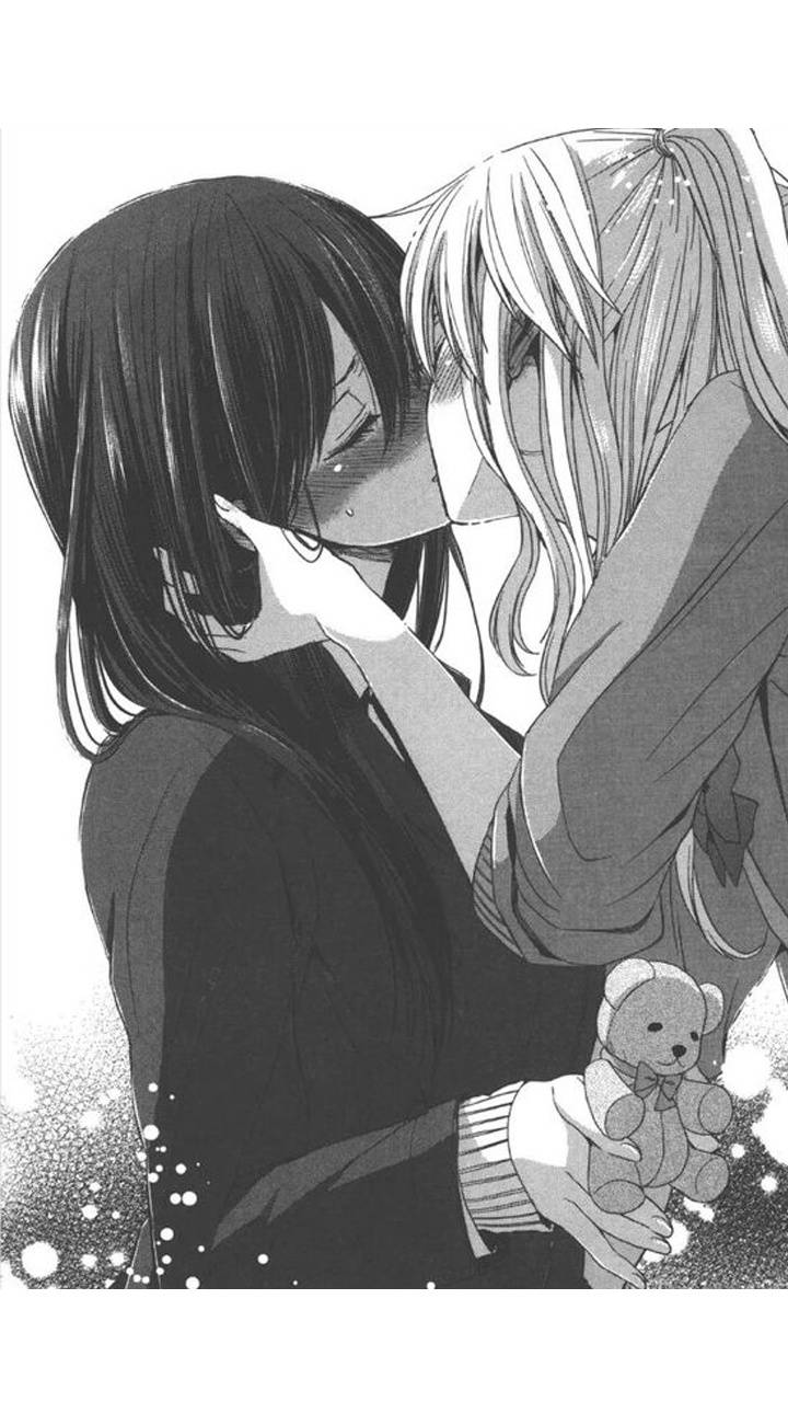 Yuri kiss wallpaper